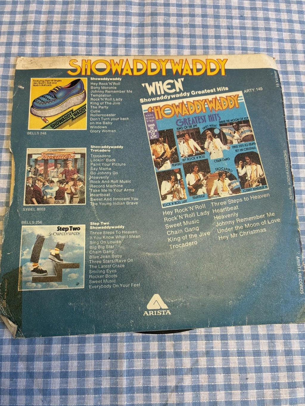SHOWADDYWADDY     WHEN  7"  SINGLE