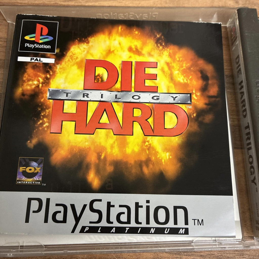 Die Hard Trilogy PlayStation 1 PS1 Game PAL Complete with Manual