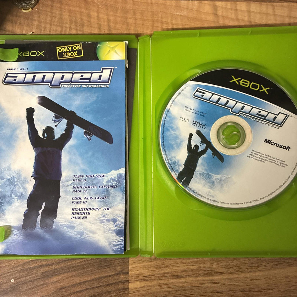 Amped: Freestyle Snowboarding (Microsoft Xbox, 2002) - European Version