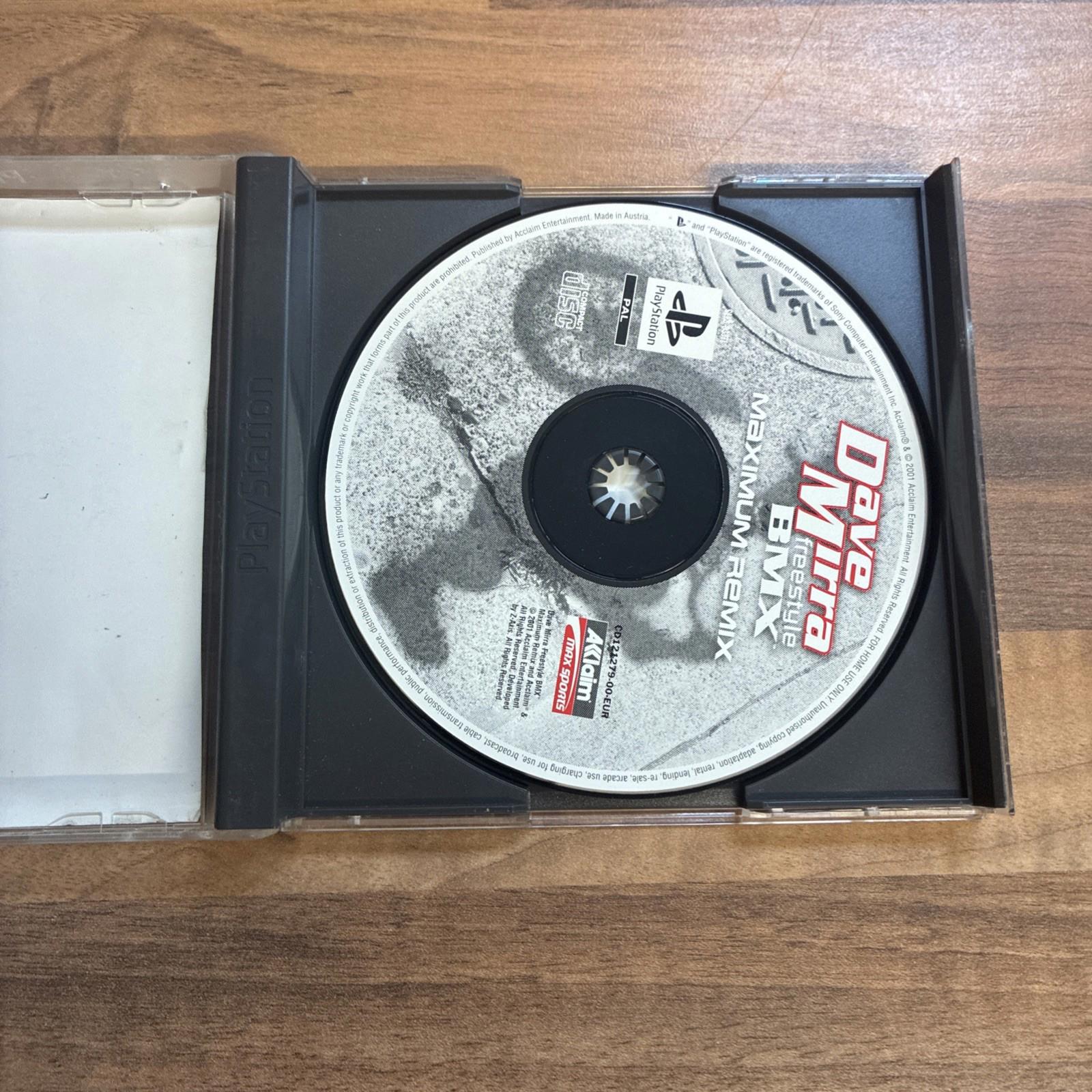 Dave Mirra Freestyle BMX: Remix | PlayStation PS1 Black Label - VGC tested
