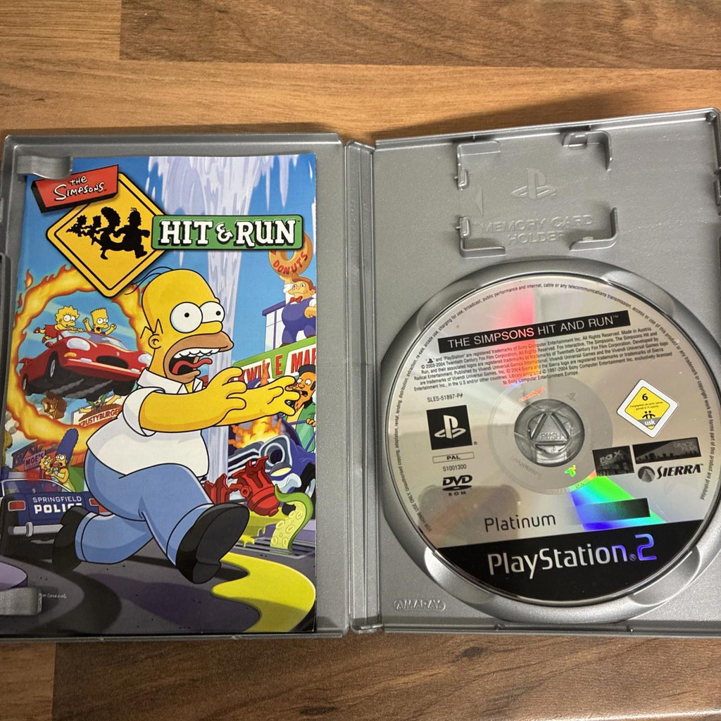 The Simpsons: Hit & Run -- Platinum (PlayStation 2, 2004)