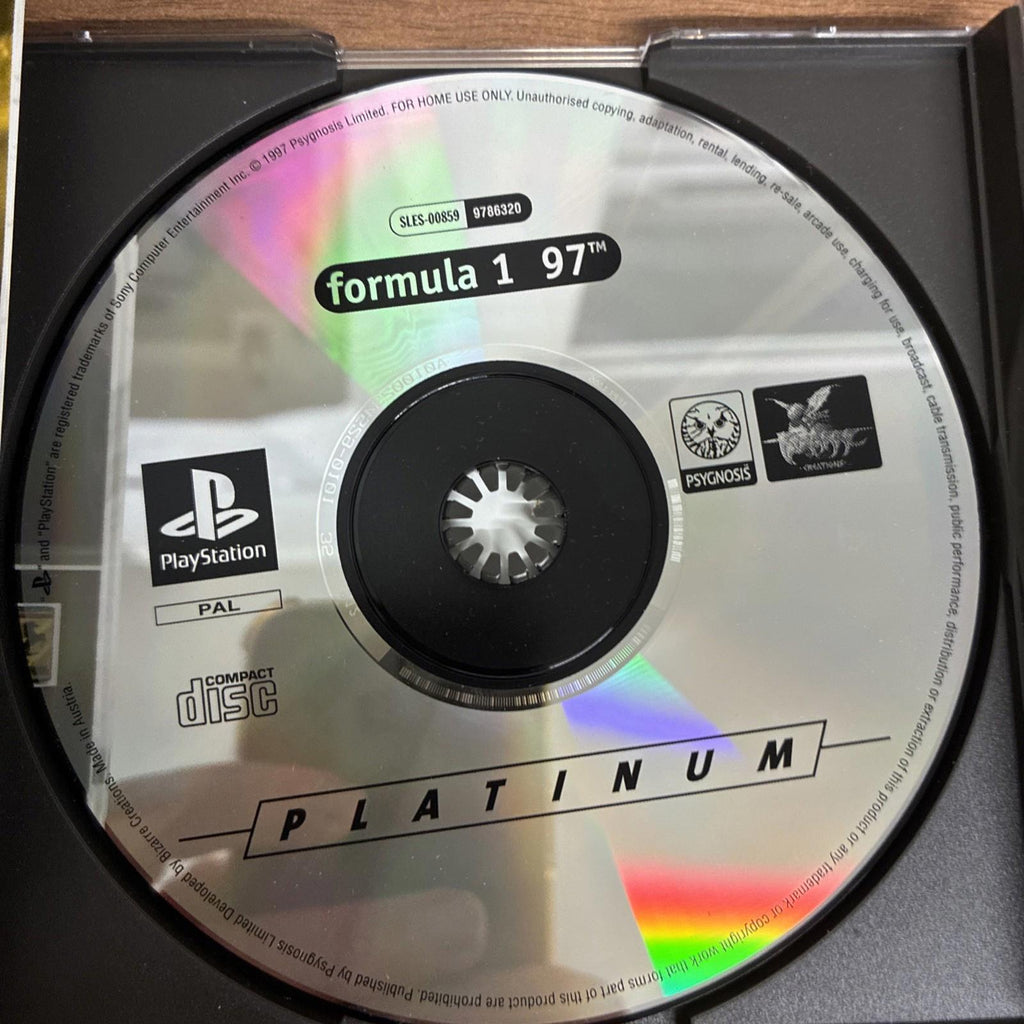 Formula 1 97 - Sony PlayStation 1 PS1 Game Complete With Manual
