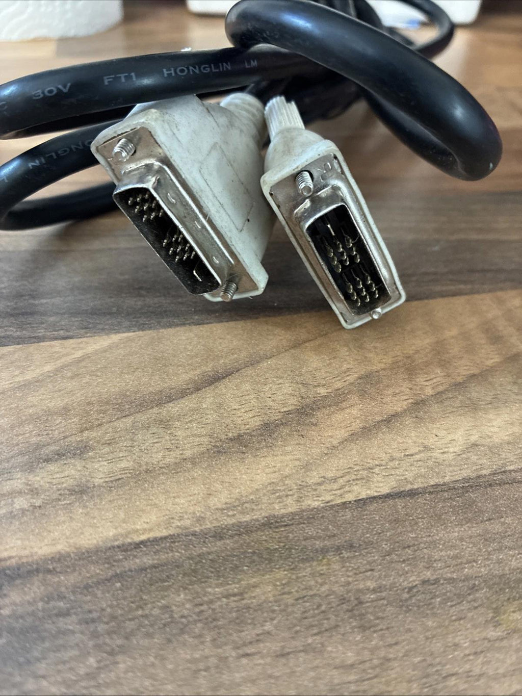 1.8m DVI-D Male to DVI-D Male Single Link Cable for Monitor PC Computer