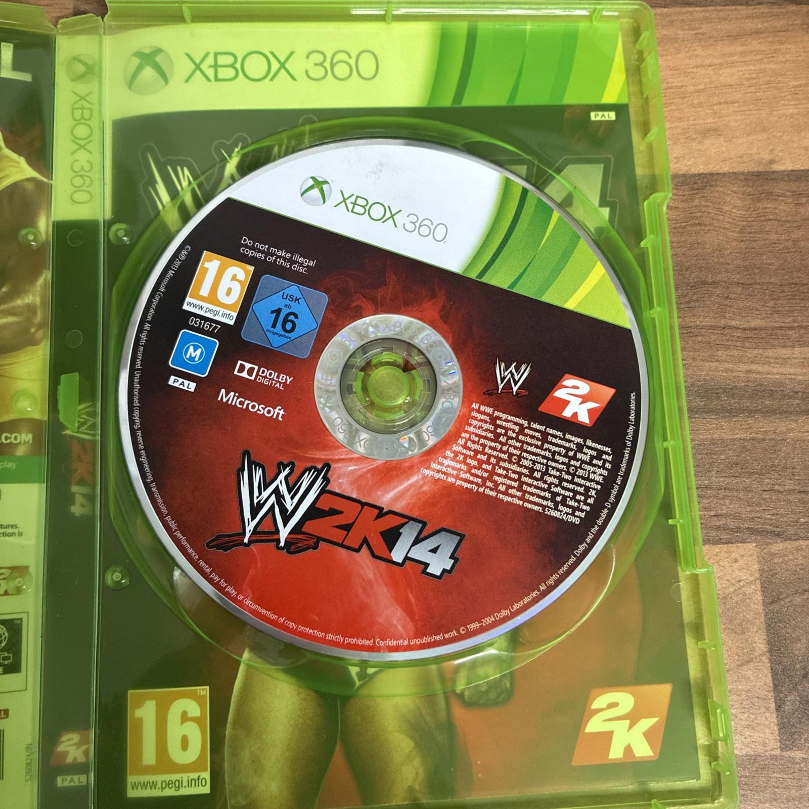 Xbox 360 WWE 2K14 - Wrestling Sim - The Rock Cover - The Streak Mode