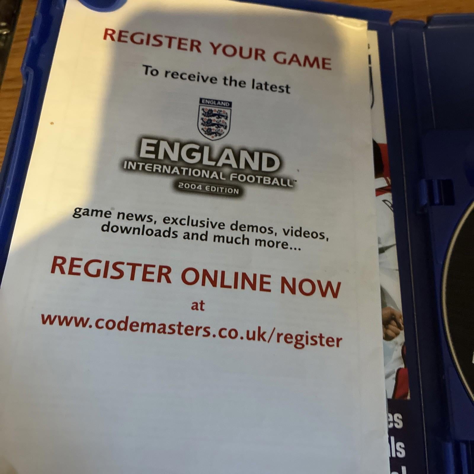 England International Football (PS2) PEGI 7+ Sport: Football  Soccer Complete