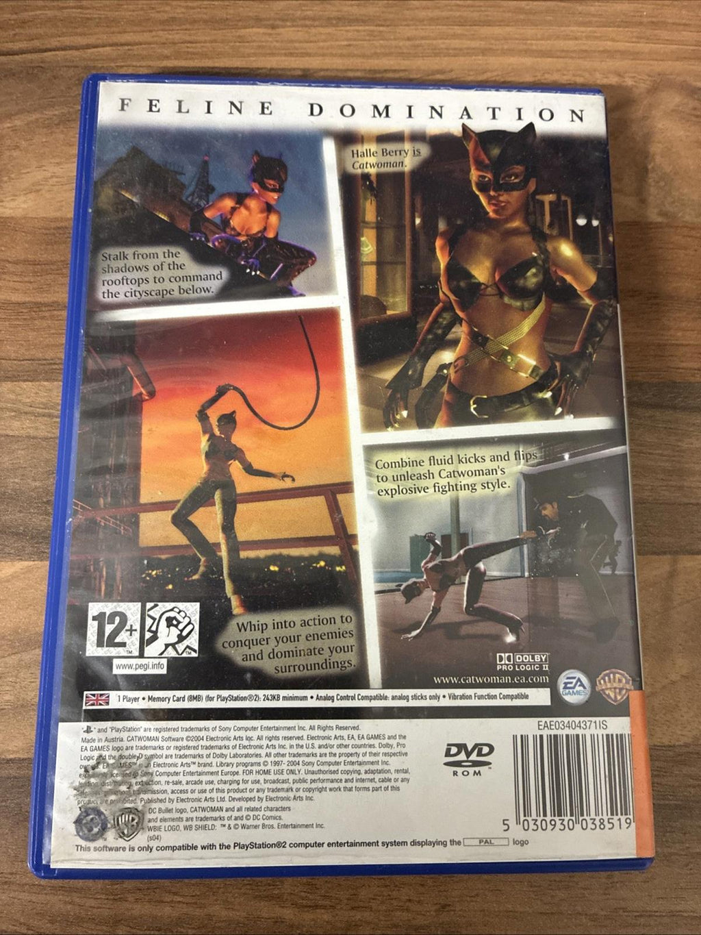 Catwoman | Sony PlayStation 2 | Complete with Manual | Tested & Working | PAL