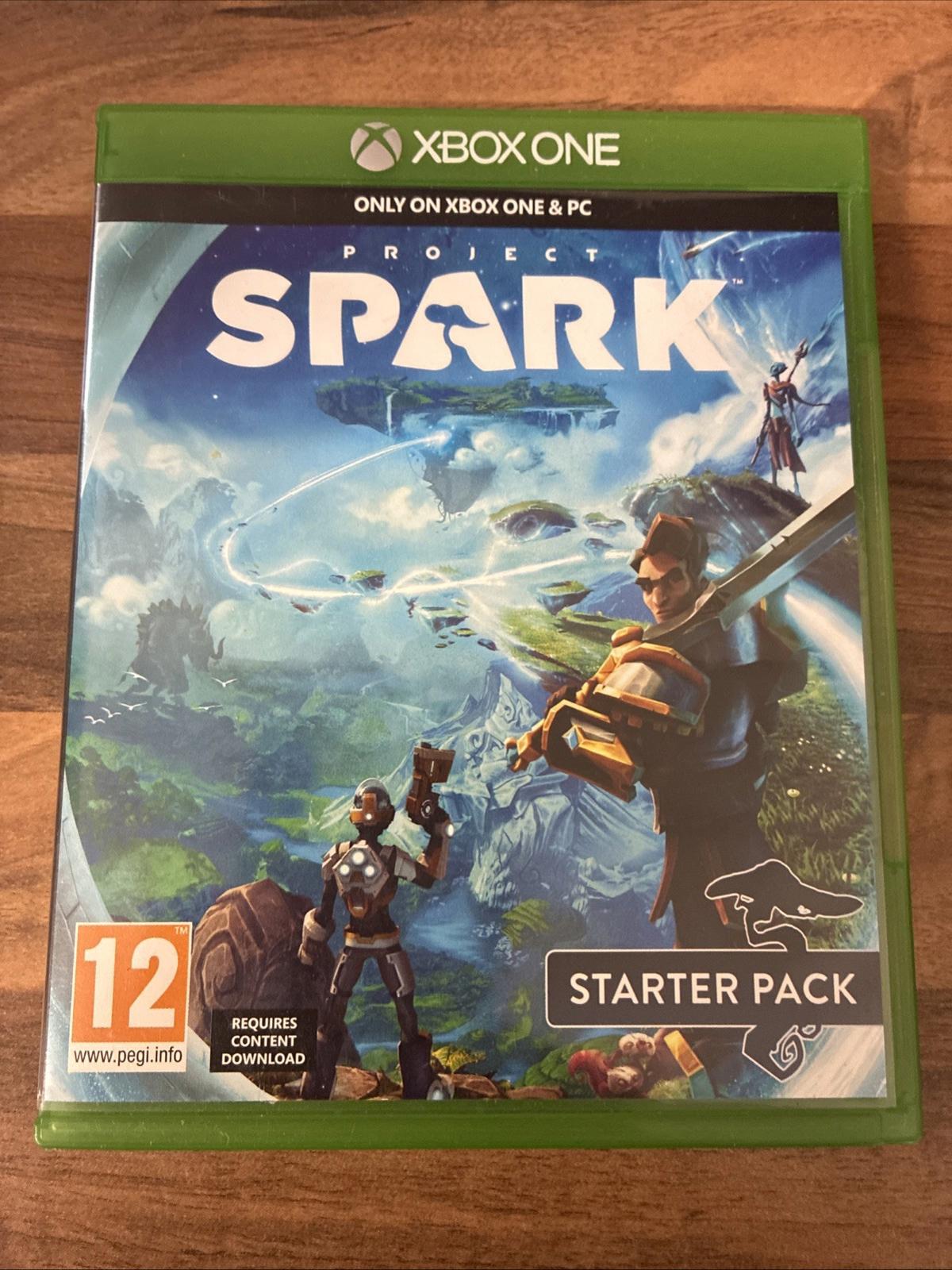 Project Spark (Microsoft Xbox One, 2014) Complete In Very Good Condition