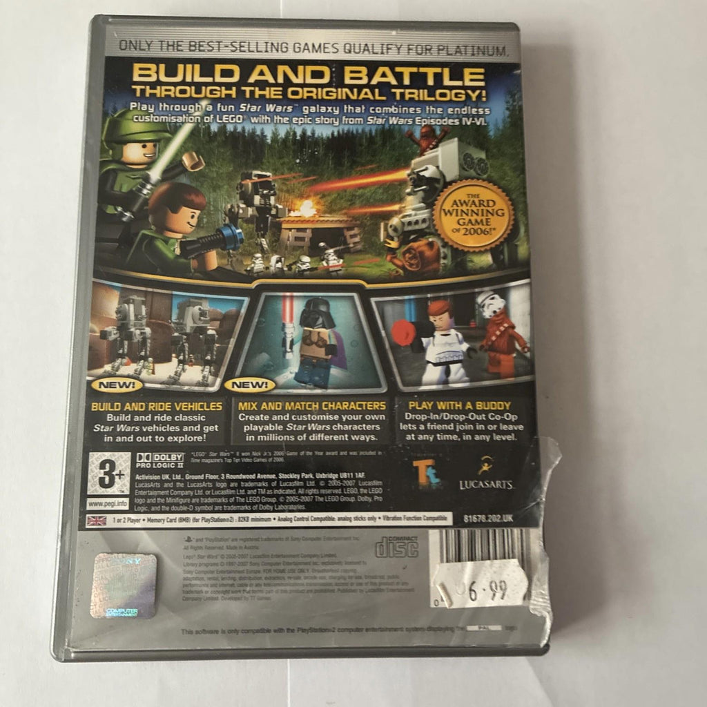 LEGO Star Wars II: The Original Trilogy (Sony PlayStation 2, 2006)