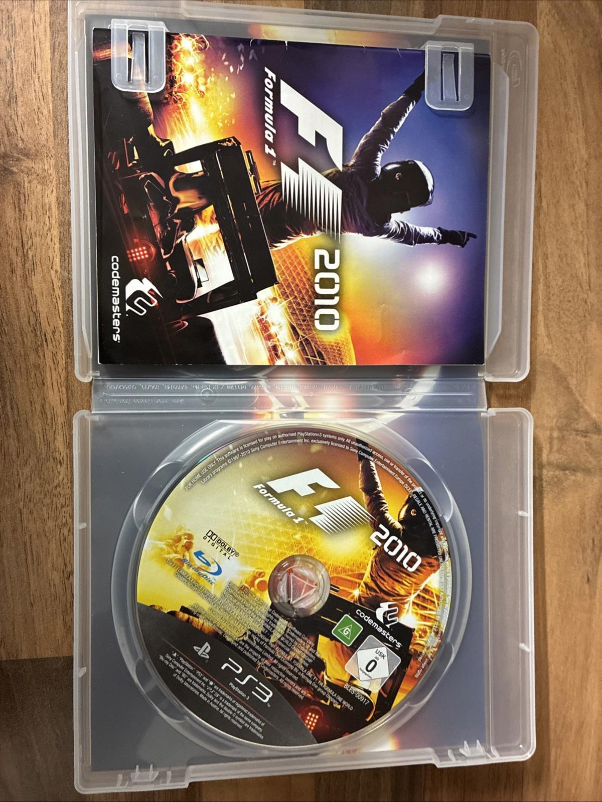 F1 2010 (Sony PlayStation 3, 2010) With Manual