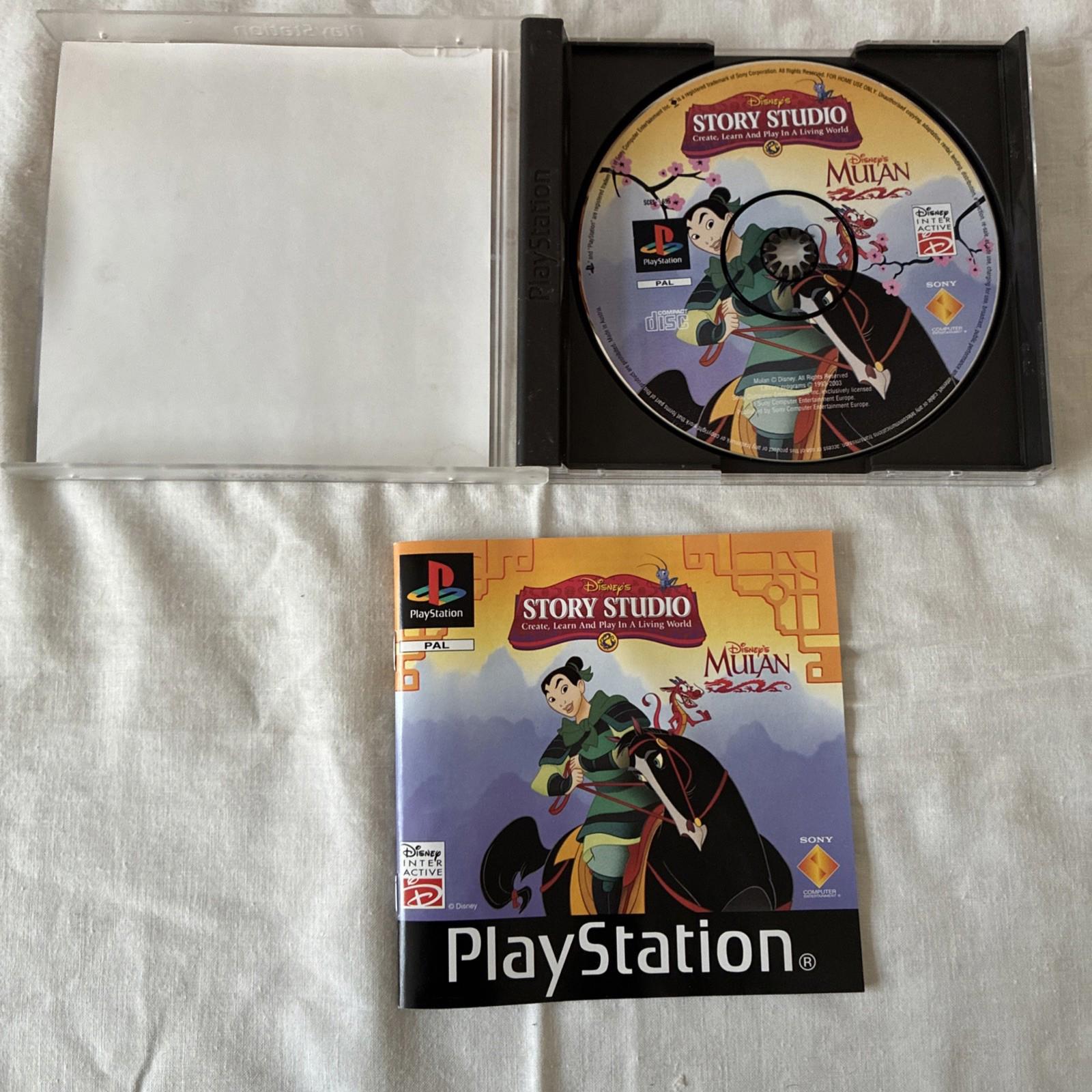 DISNEY - MULAN | SONY PLAYSTATION | PSONE | PS1 | RETRO VIDEO GAME COMPLETE