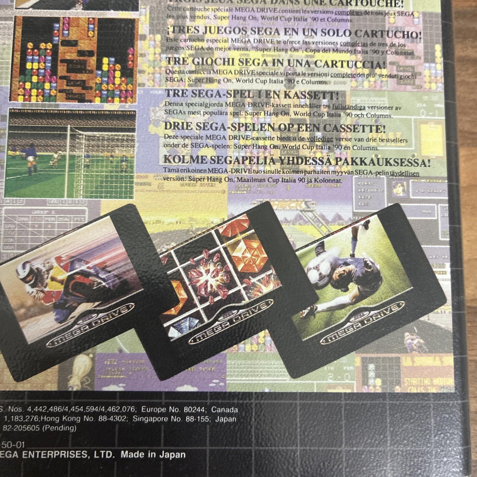 Sega Megadrive | Mega Games 1 | Boxed | Pal | Tested with manual Boxed
