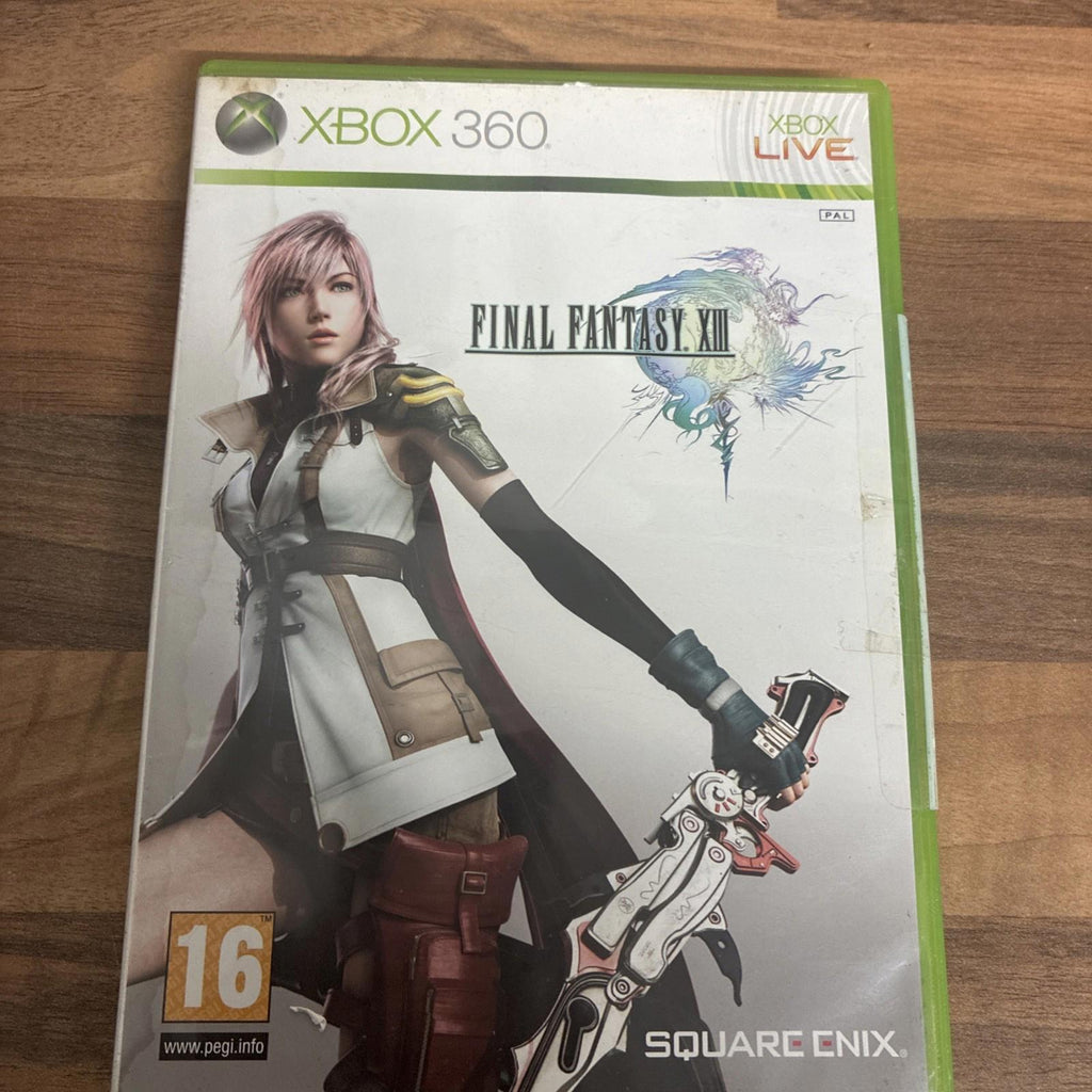 Final Fantasy XIII (Microsoft Xbox 360, 2010) - European Version
