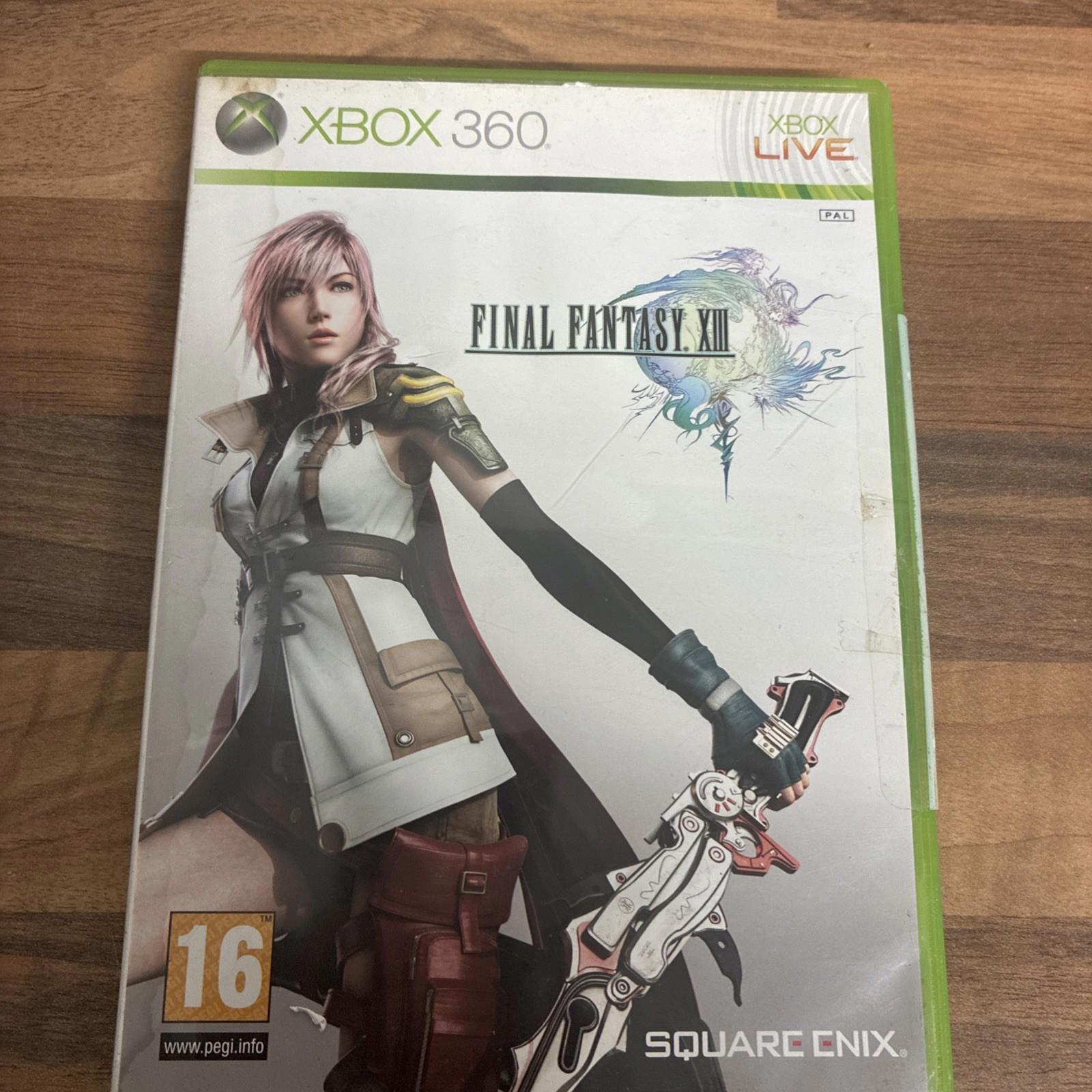 Final Fantasy XIII (Microsoft Xbox 360, 2010) - European Version