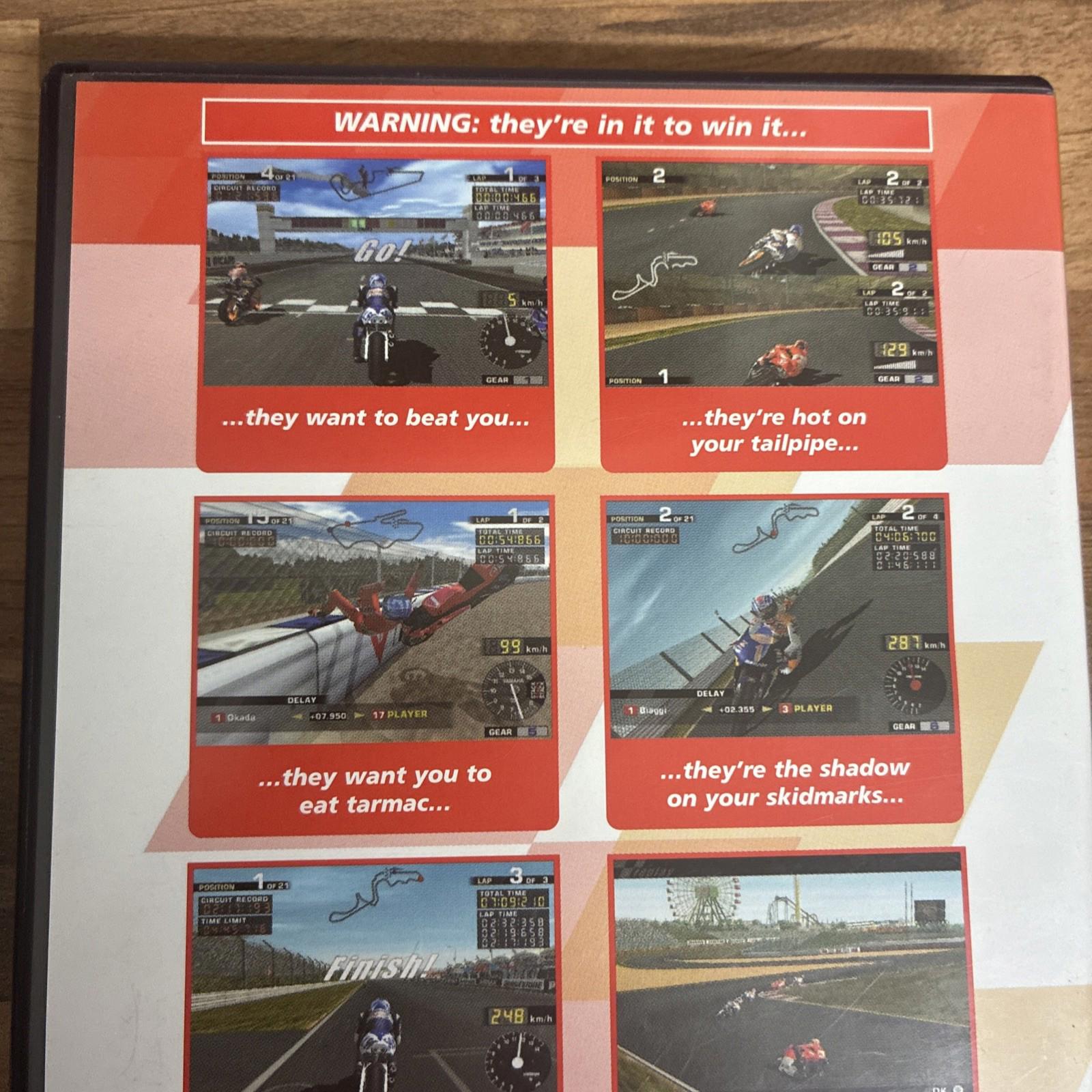 Moto GP Racing Sony PlayStation 2 Complete Edition PS2 Complete mint!