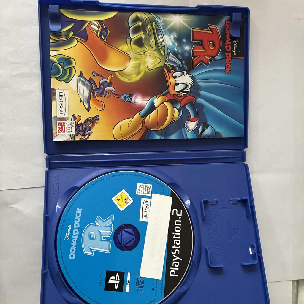 Donald Duck PK - PlayStation 2 - Complete Game With Manual -