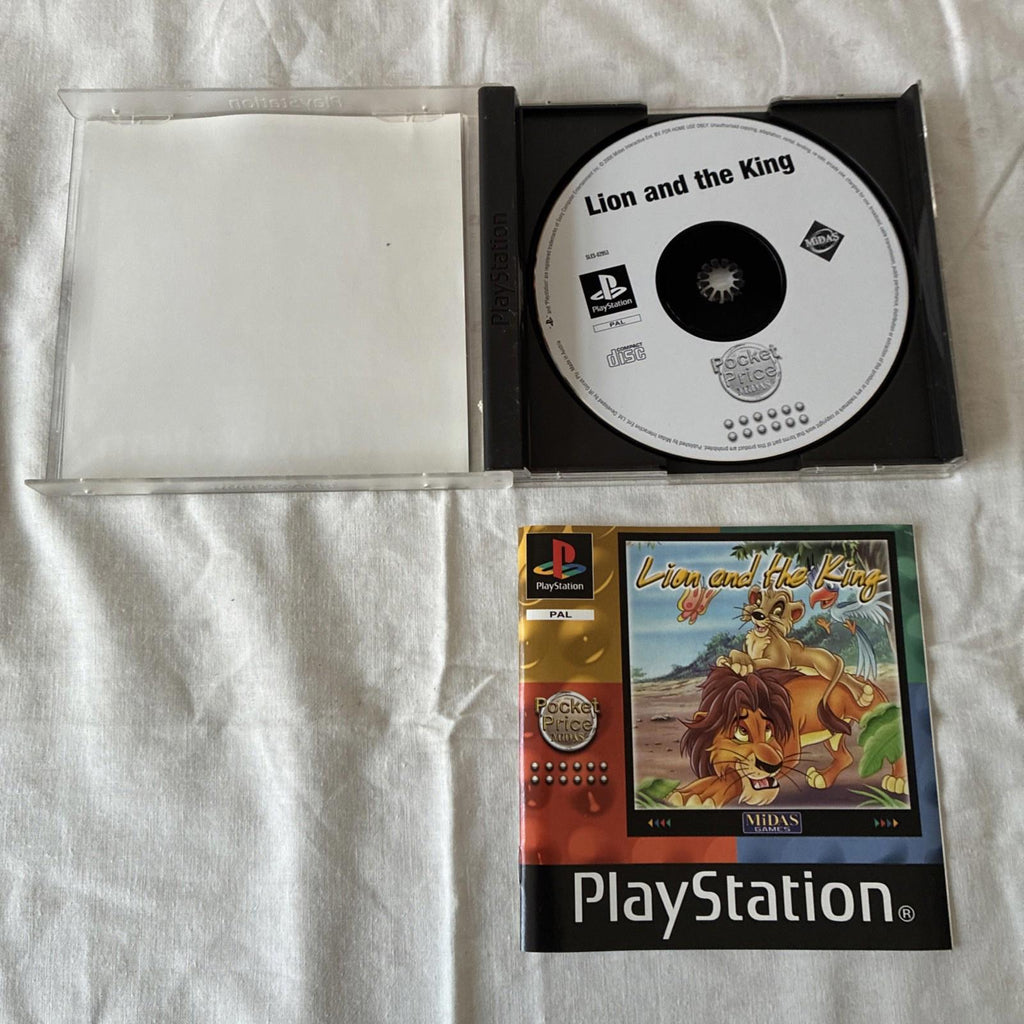 Lion and The King (Sony PlayStation 1, 2001) - European Version With Manual