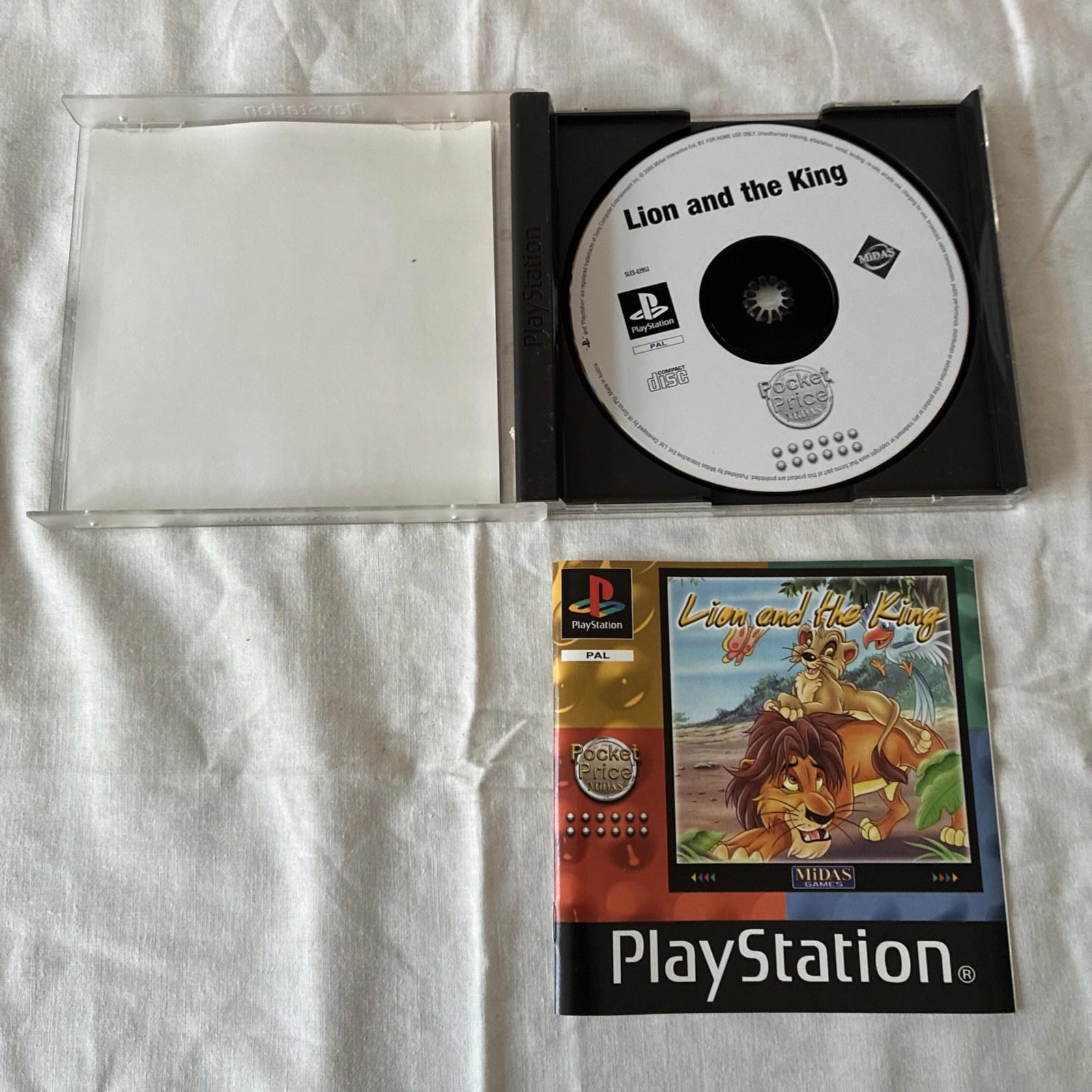 Lion and The King (Sony PlayStation 1, 2001) - European Version With Manual