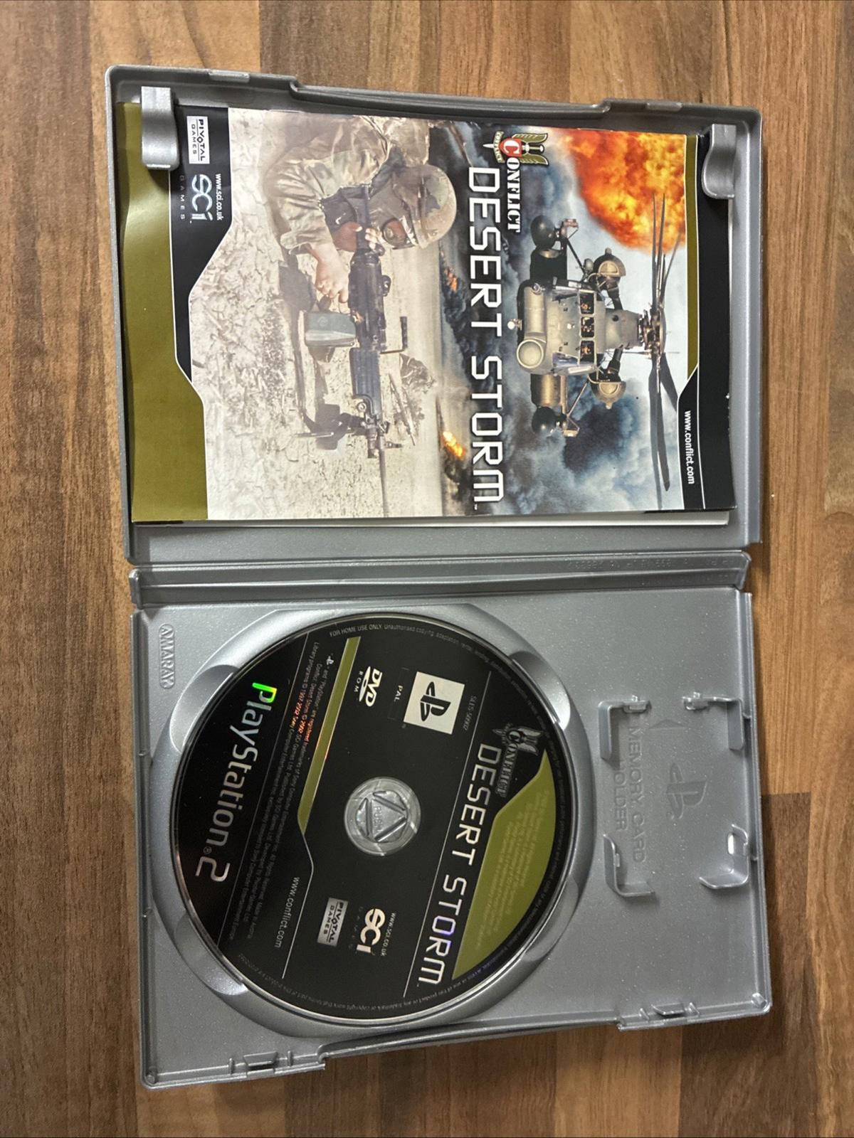 Conflict: Desert Storm PlayStation 2 Platinum Complete & Tested