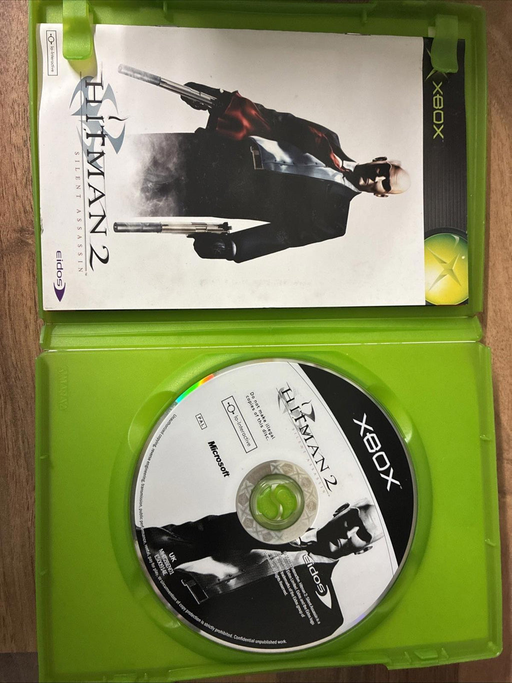 Hitman 2 Silent Assassin 2002 Microsoft Xbox Video Game - With Manual - PAL (A)