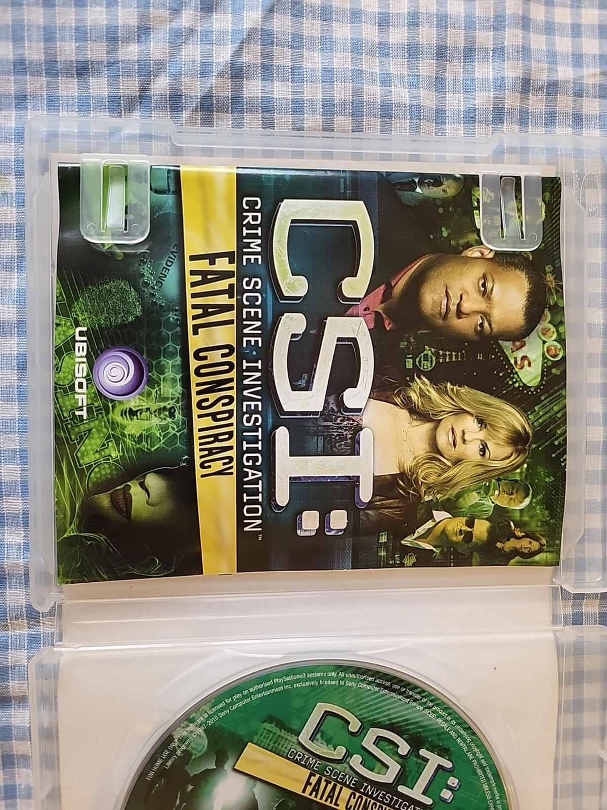 CSI: Crime Scene Investigation - Fatal Conspiracy (Sony PlayStation 3, 2010) PAL