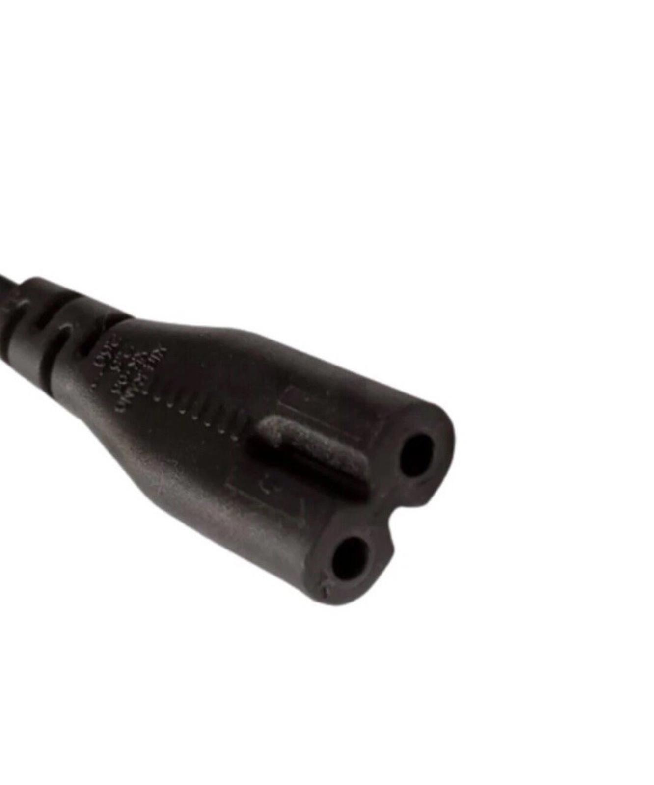 UK Figure 8 Power Cable - PlayStation/XBox/TV Mains/Laptop 5M Brand New