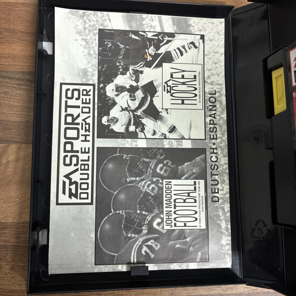 EA Sports Double Header (EA Hockey, John Madden Football) Sega Mega Drive (PAL)