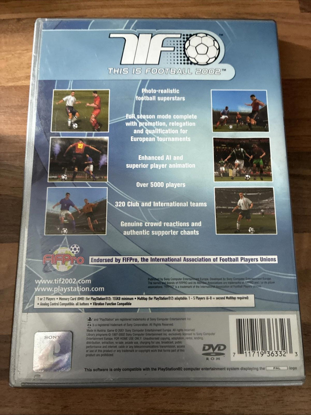 This is Football 2002 -- Platinum Edition (Sony PlayStation 2, 2002)