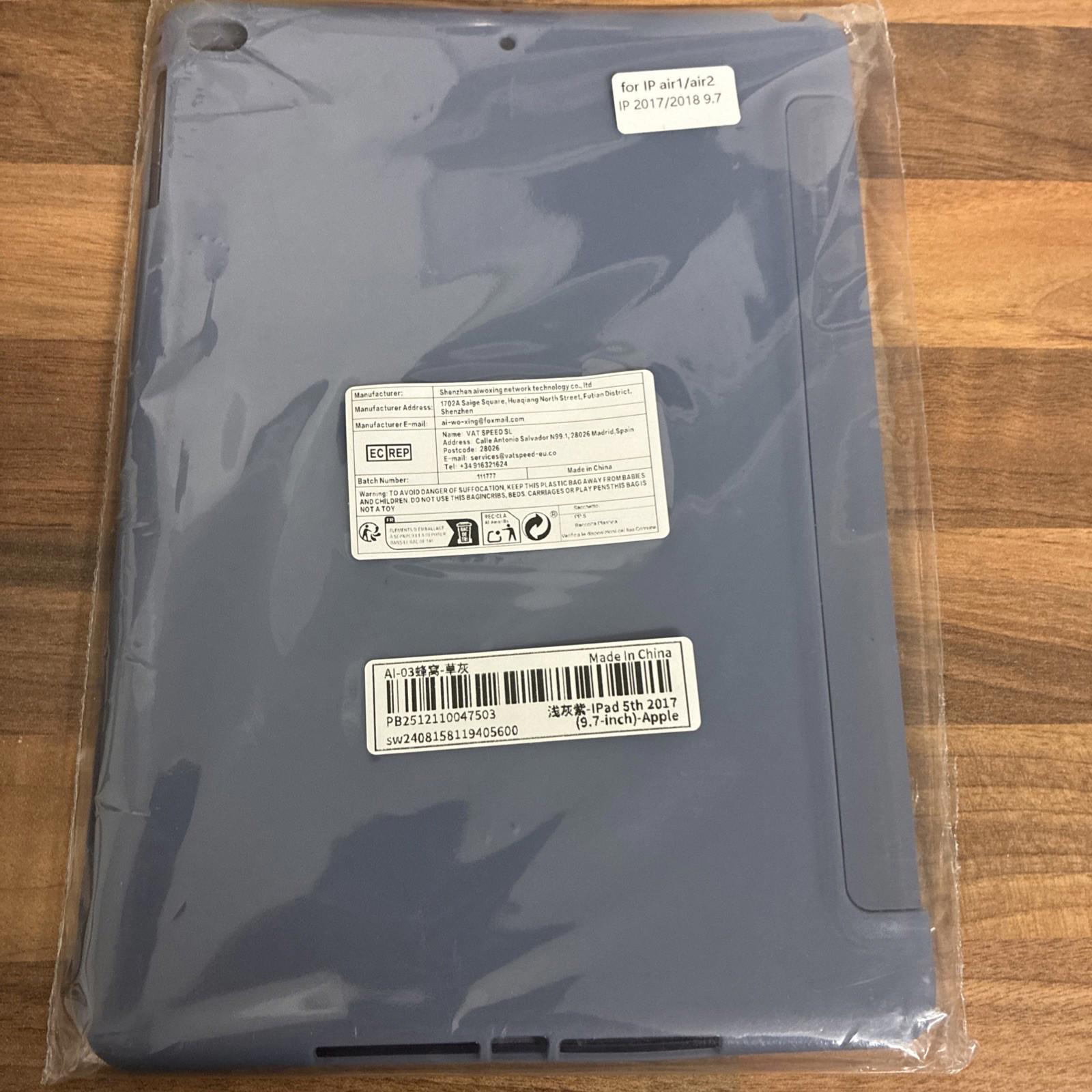 Case For Apple iPad Air 1 & 2 in light blue brand new sealed 9.7” Screen size