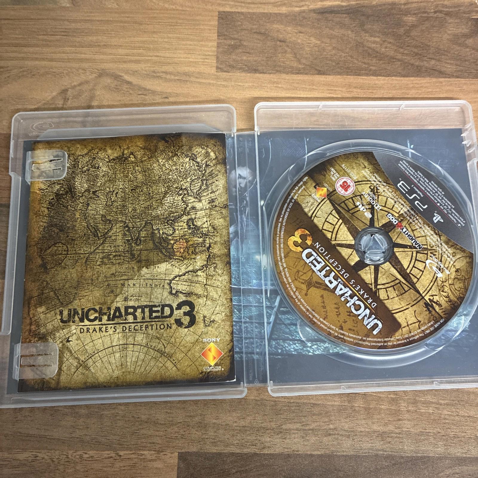 Uncharted 3 Drake's Deception Sony PlayStation 3 Ps3 Game