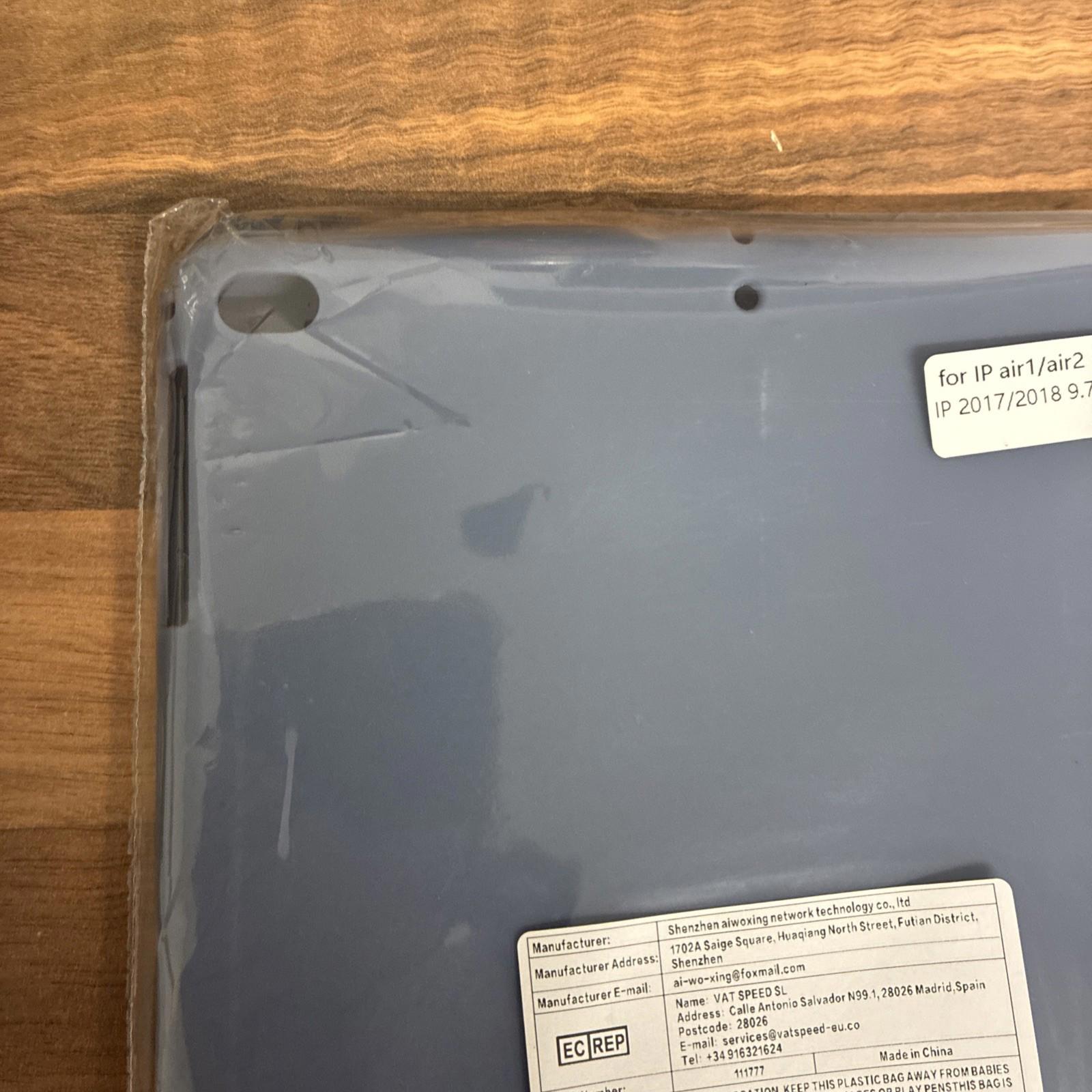 Case For Apple iPad Air 1 & 2 in light blue brand new sealed 9.7” Screen size