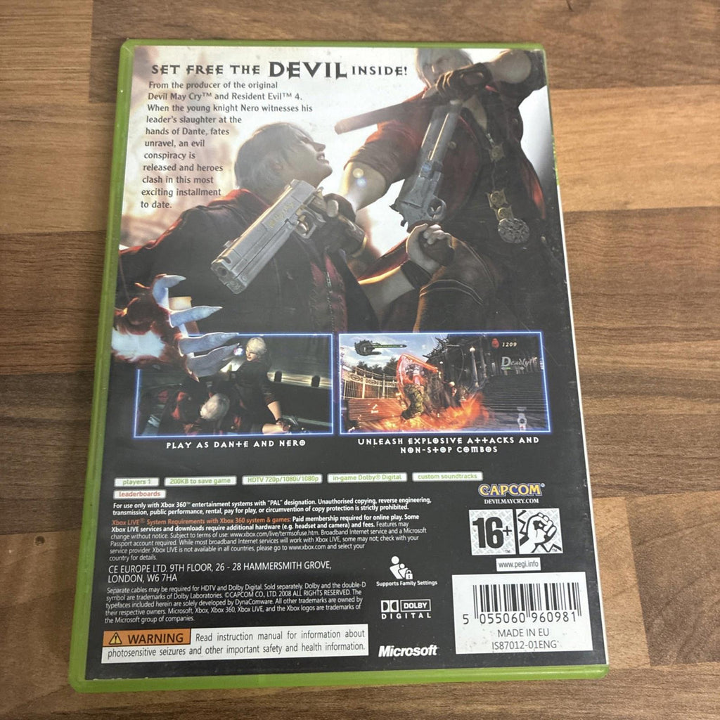 Devil May Cry 4 Xbox 360