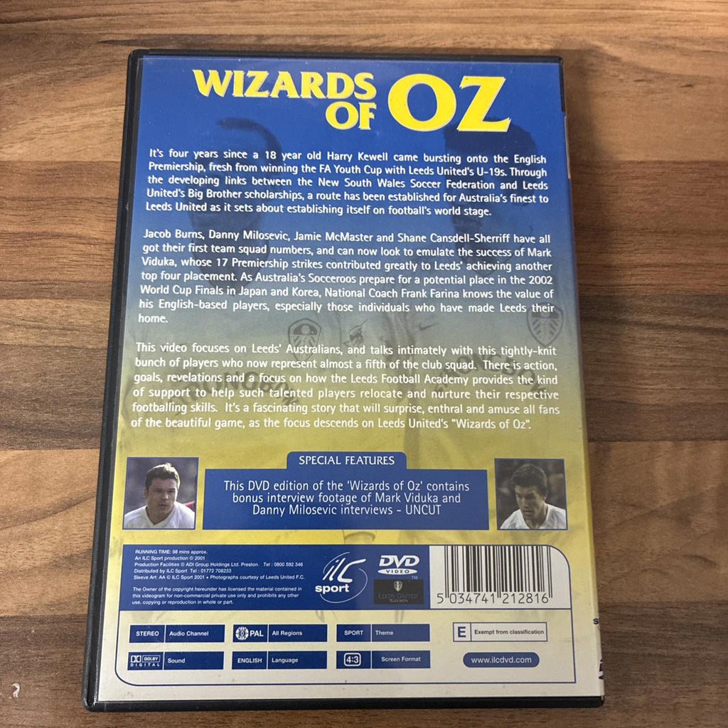 The Leeds United Collection Wizards Of Oz (DVD, 2003)