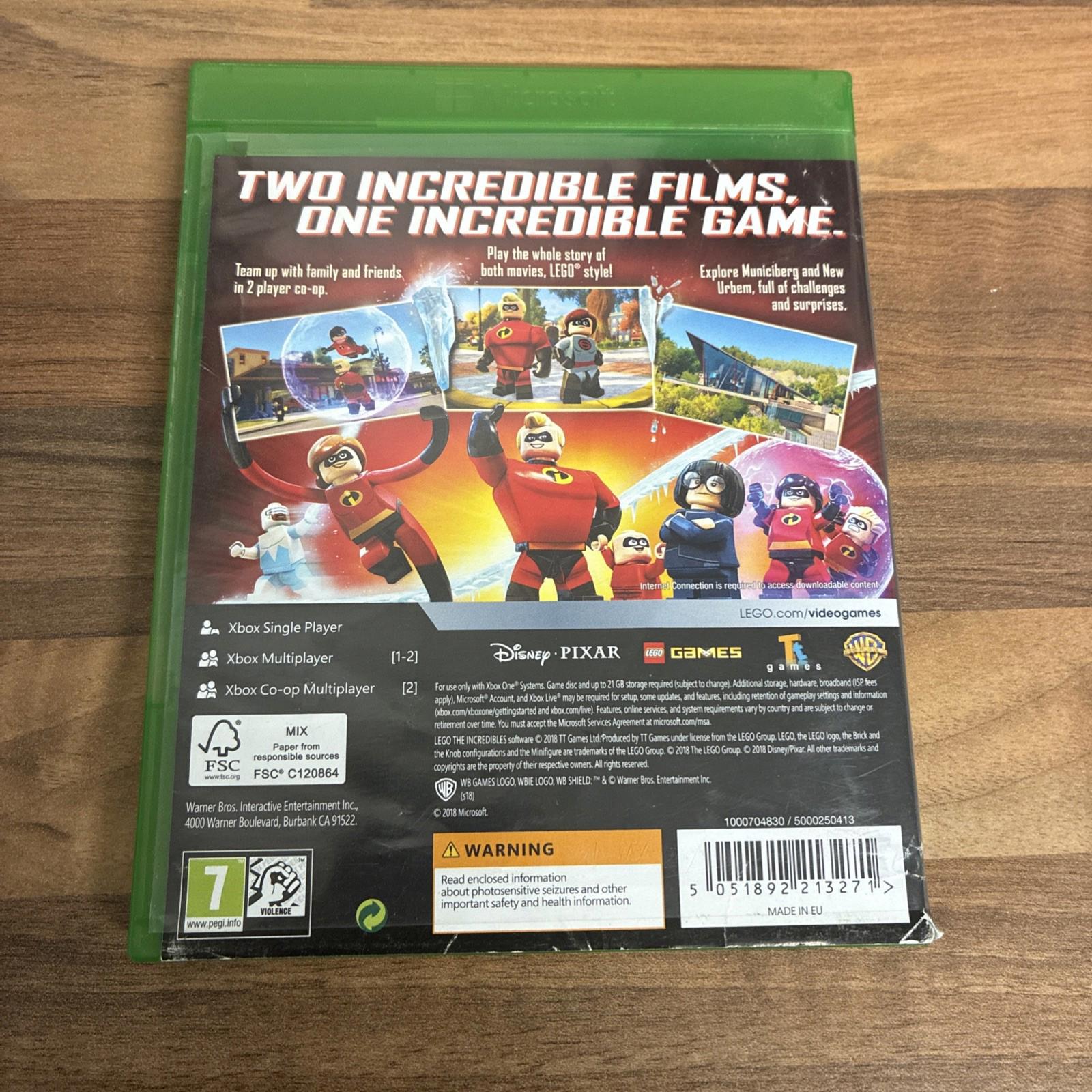 LEGO Disney Pixar the Incredibles Microsoft Xbox One Video Game