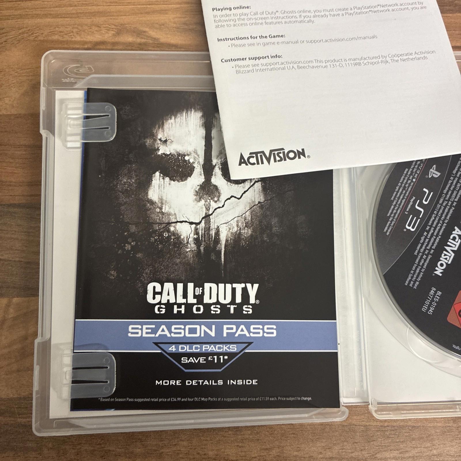 Call of Duty: Ghosts (Sony PlayStation 3, 2013)