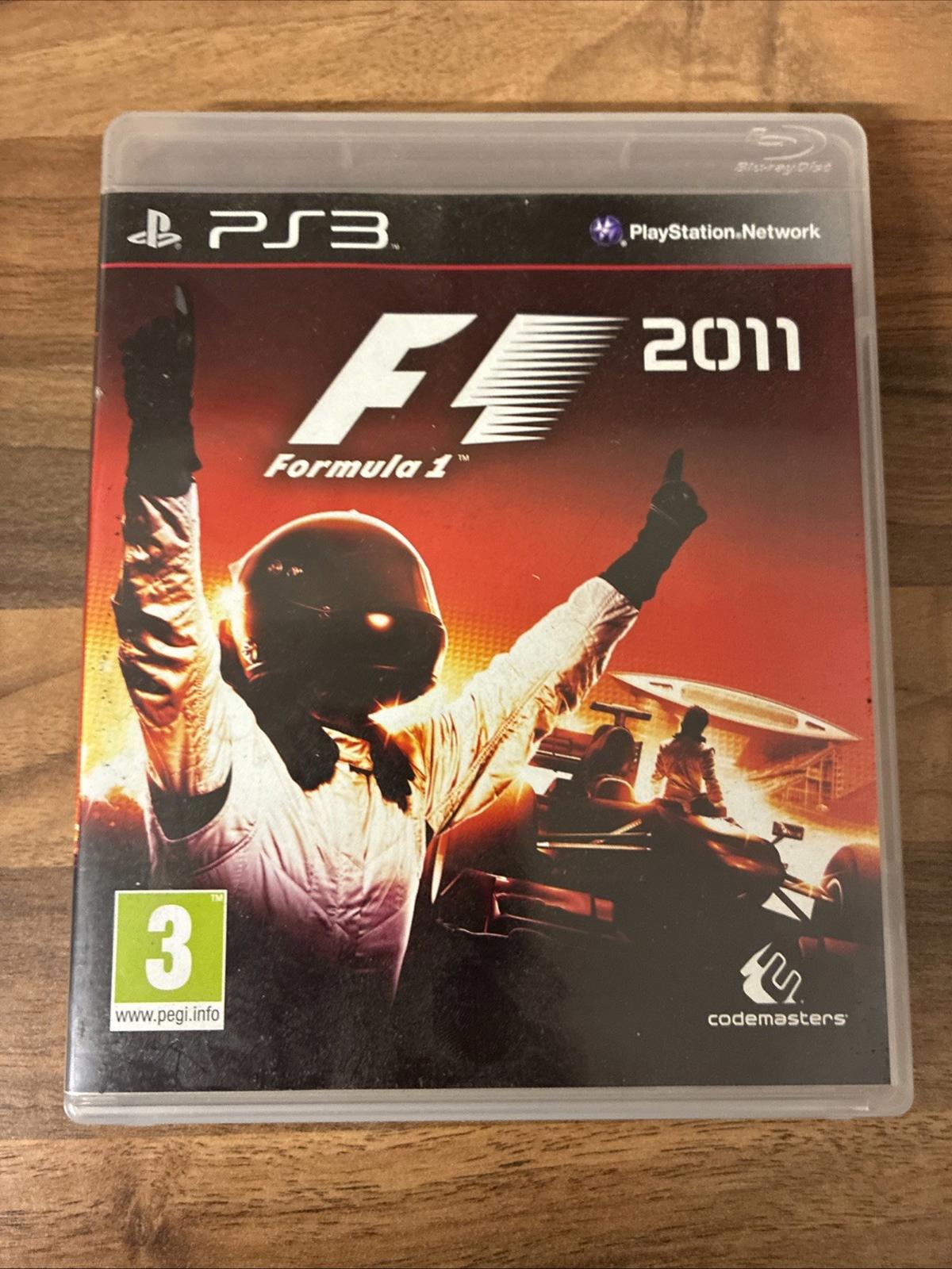 F1 2011 (Sony PlayStation 3, 2011) Complete With Manual