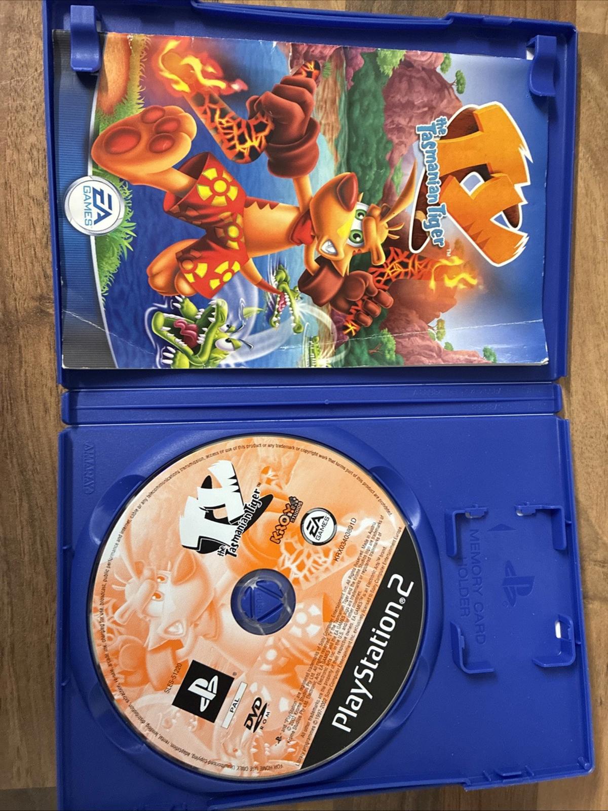 Ty the Tasmanian Tiger PlayStation 2 Video Game Complete with Manual