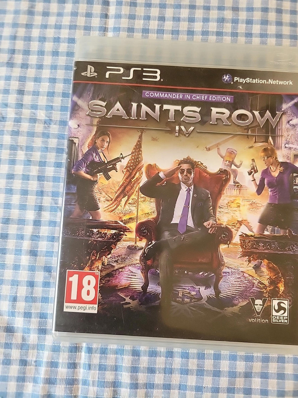 Saints Row IV, Commander In Chief Edition Sony PlayStation 3 With Manual UK PAL
