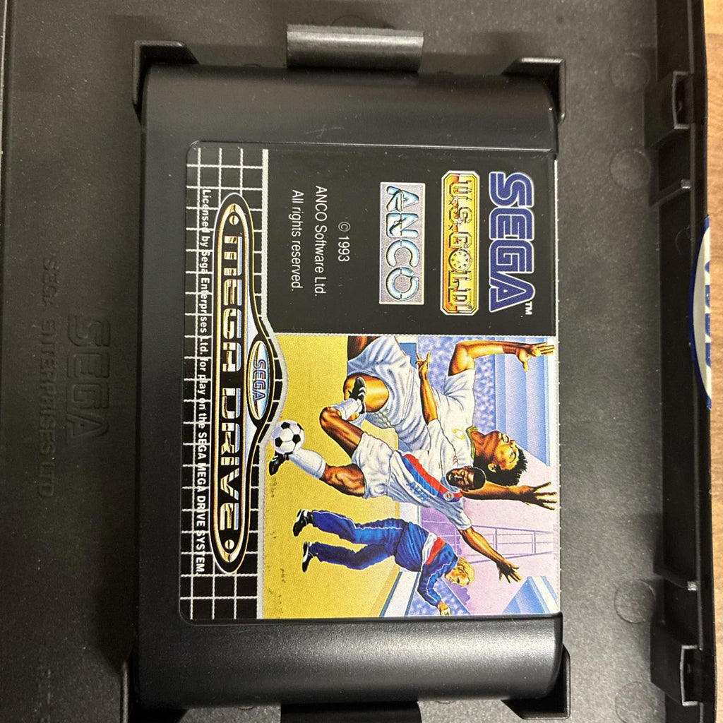 Super Kick Off Sega Mega Drive 1991 Boxed Retro Football Game Manual Untested