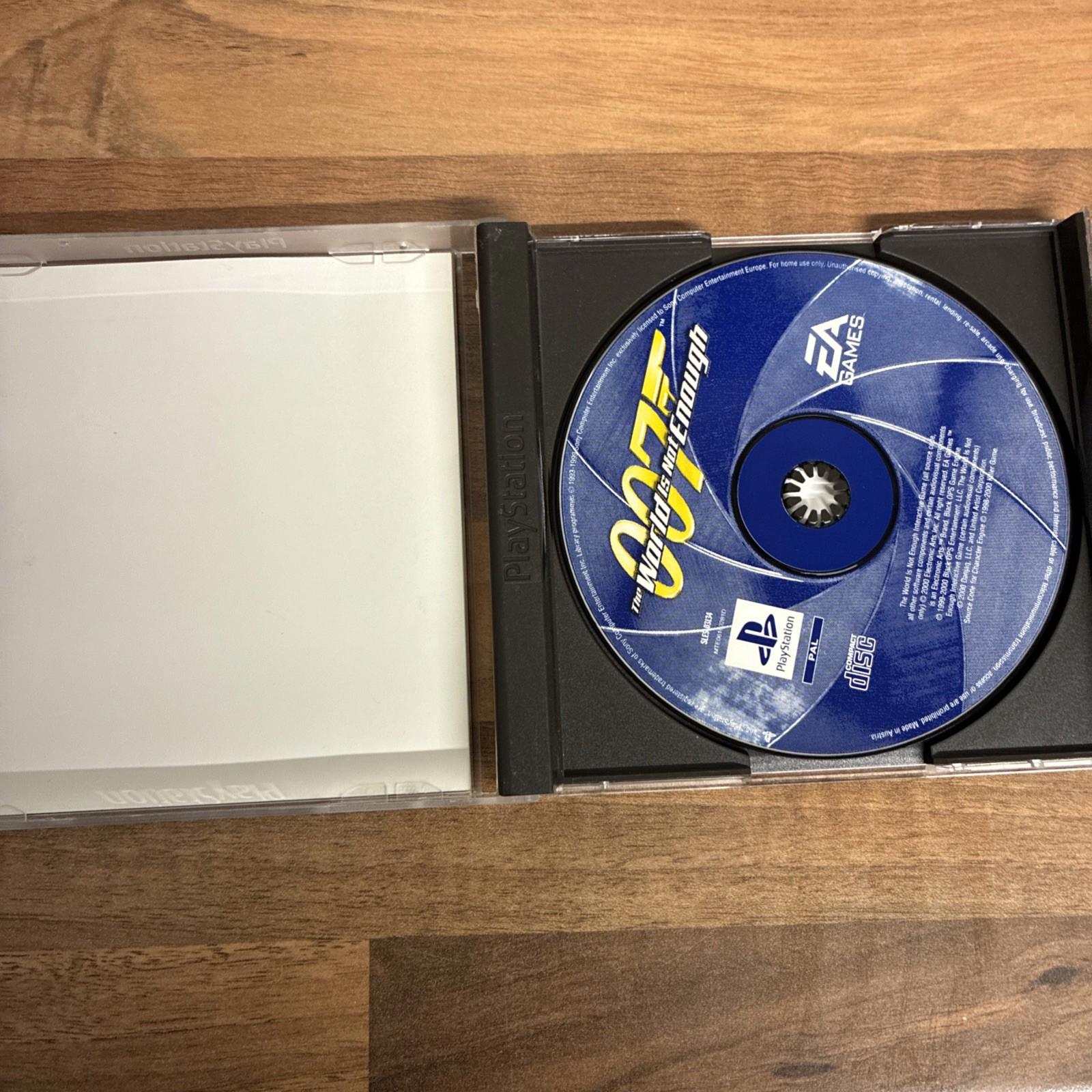 007 The World is Not Enough PlayStation One PS1 Game
