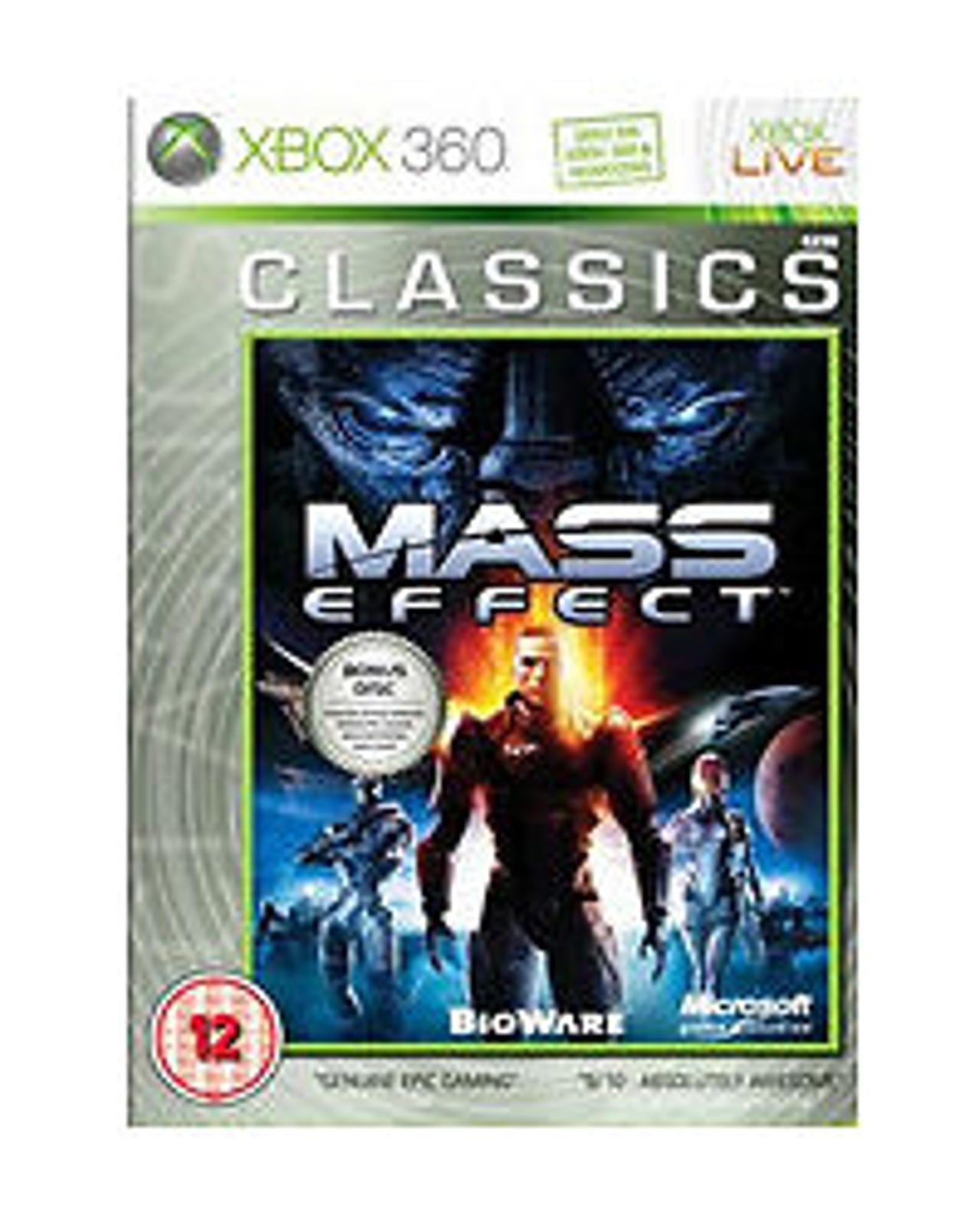 Mass Effect -- Classics (Microsoft Xbox 360, 2009) - European Version Mint Cond