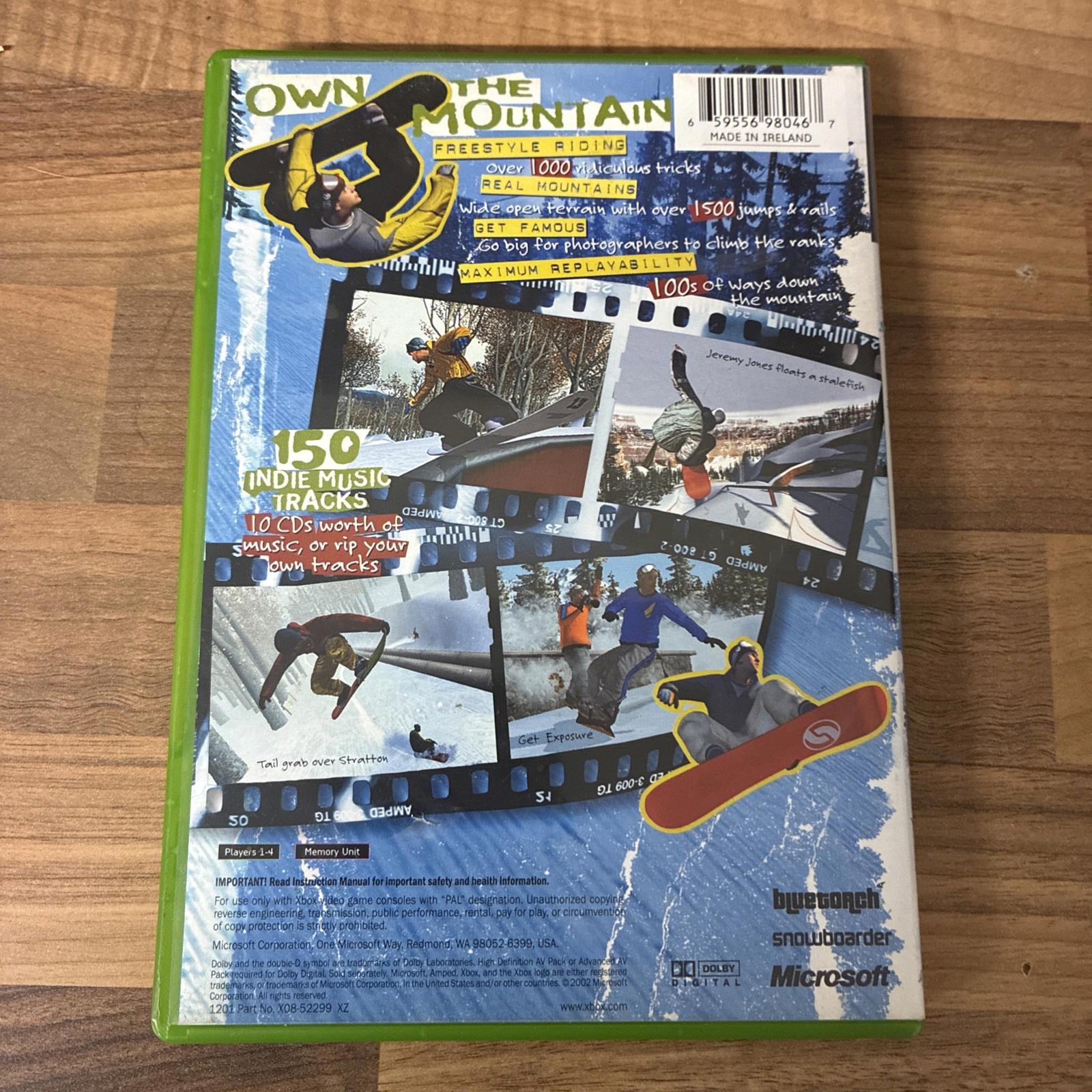 Amped: Freestyle Snowboarding (Microsoft Xbox, 2002) - European Version