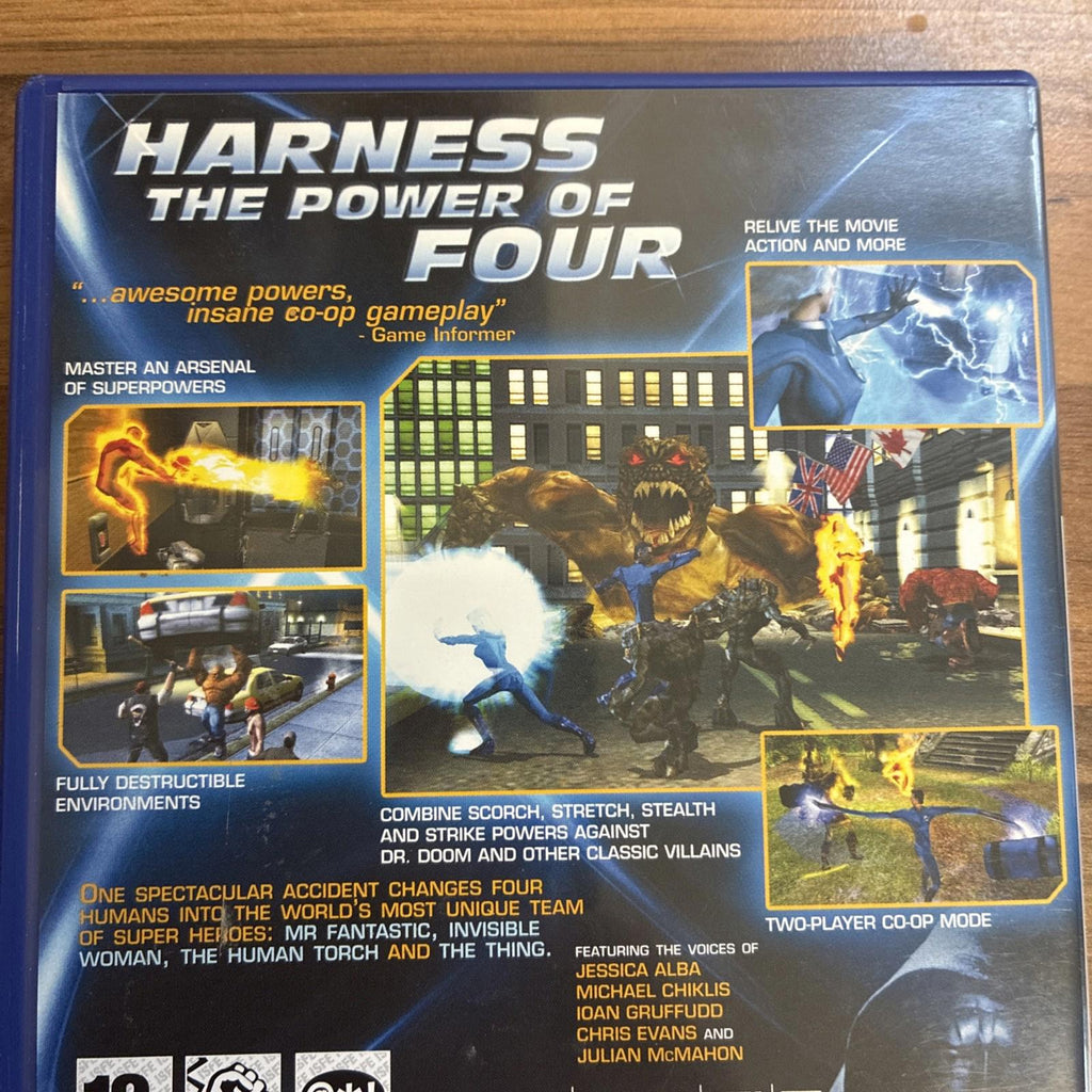 Fantastic 4 (PS2) Mint Condition includes manual