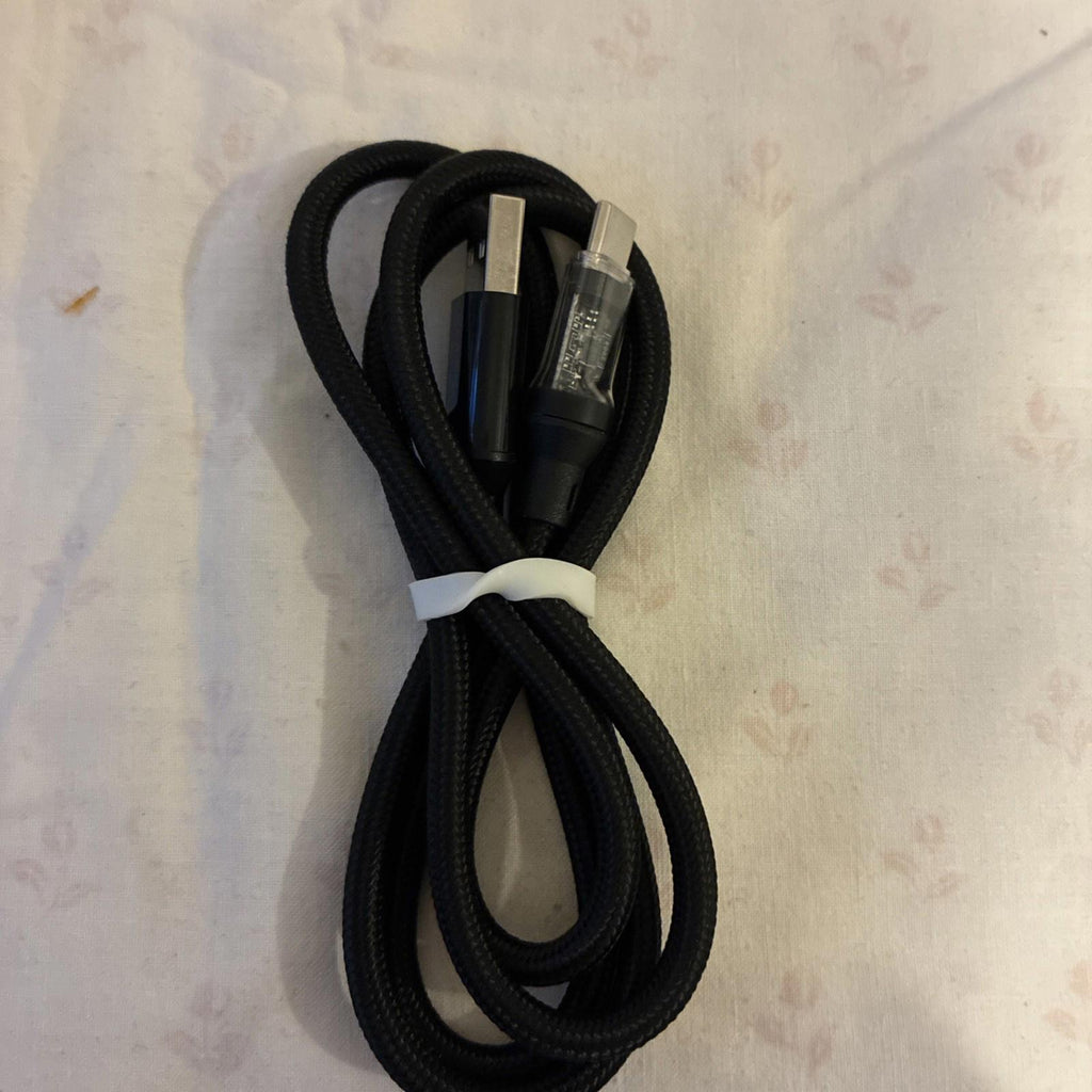 120w Super Fast USB Type-C Charging Cable Braid Phone Charger Lead with Display