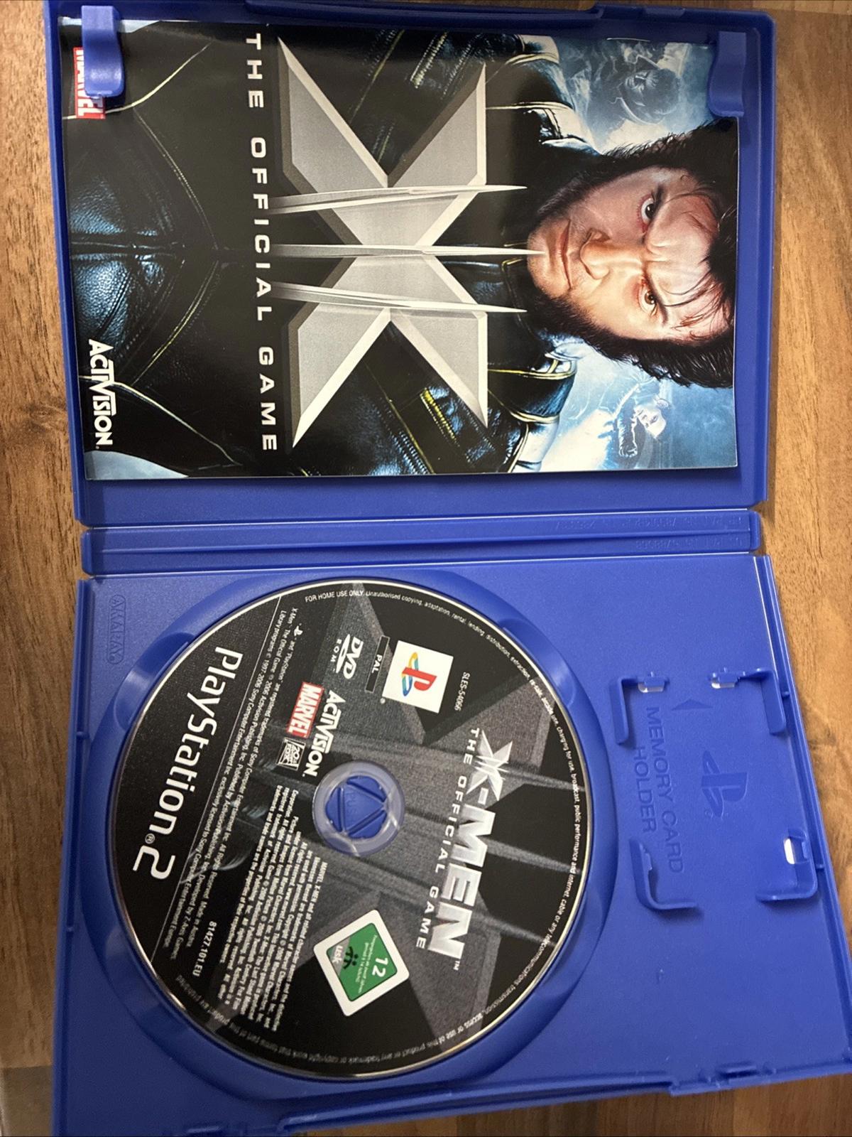 X-MEN THE OFFICIAL GAME PlayStation 2 PS2 includes Manual