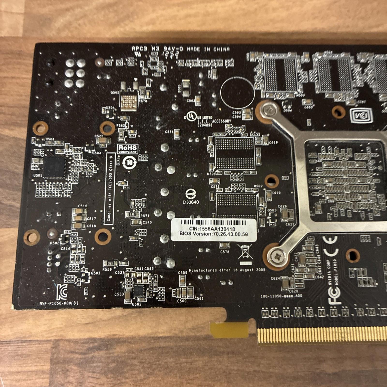 EVGA GeForce GTX 550 Ti (1024 MB)Graphics Card Working condition comes. HDMI