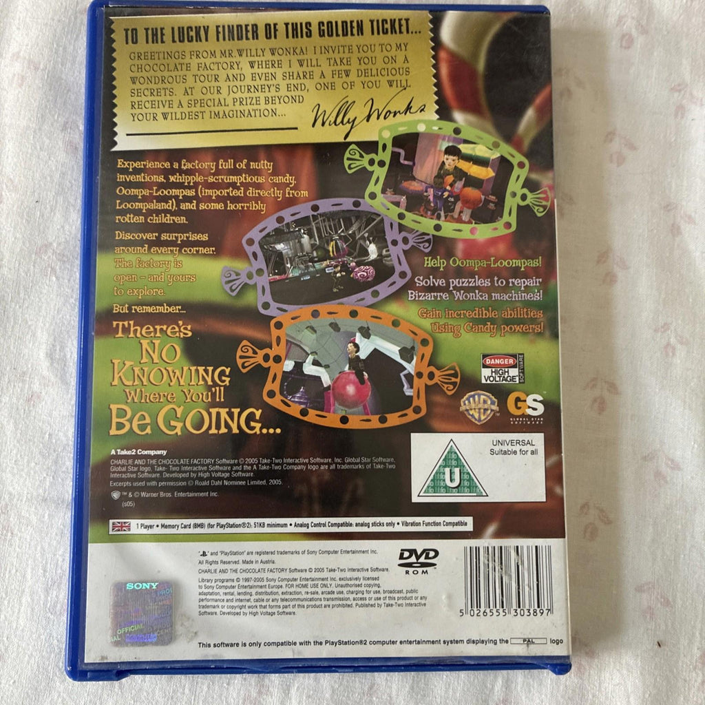 Charlie and The Chocolate Factory (Sony PlayStation 2, 2005)