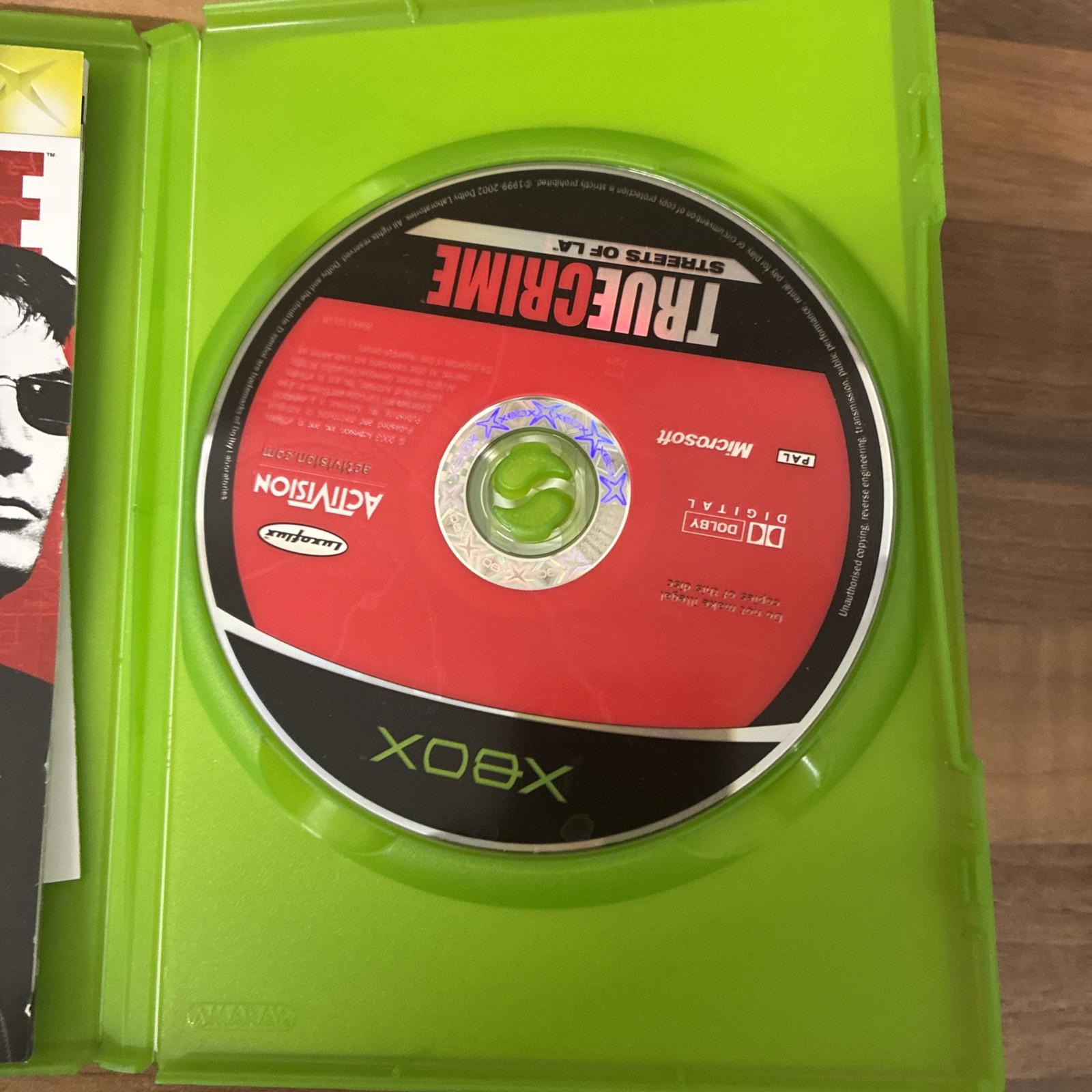 True Crime: Streets of LA - Xbox Original - Complete With Manual - VGC.