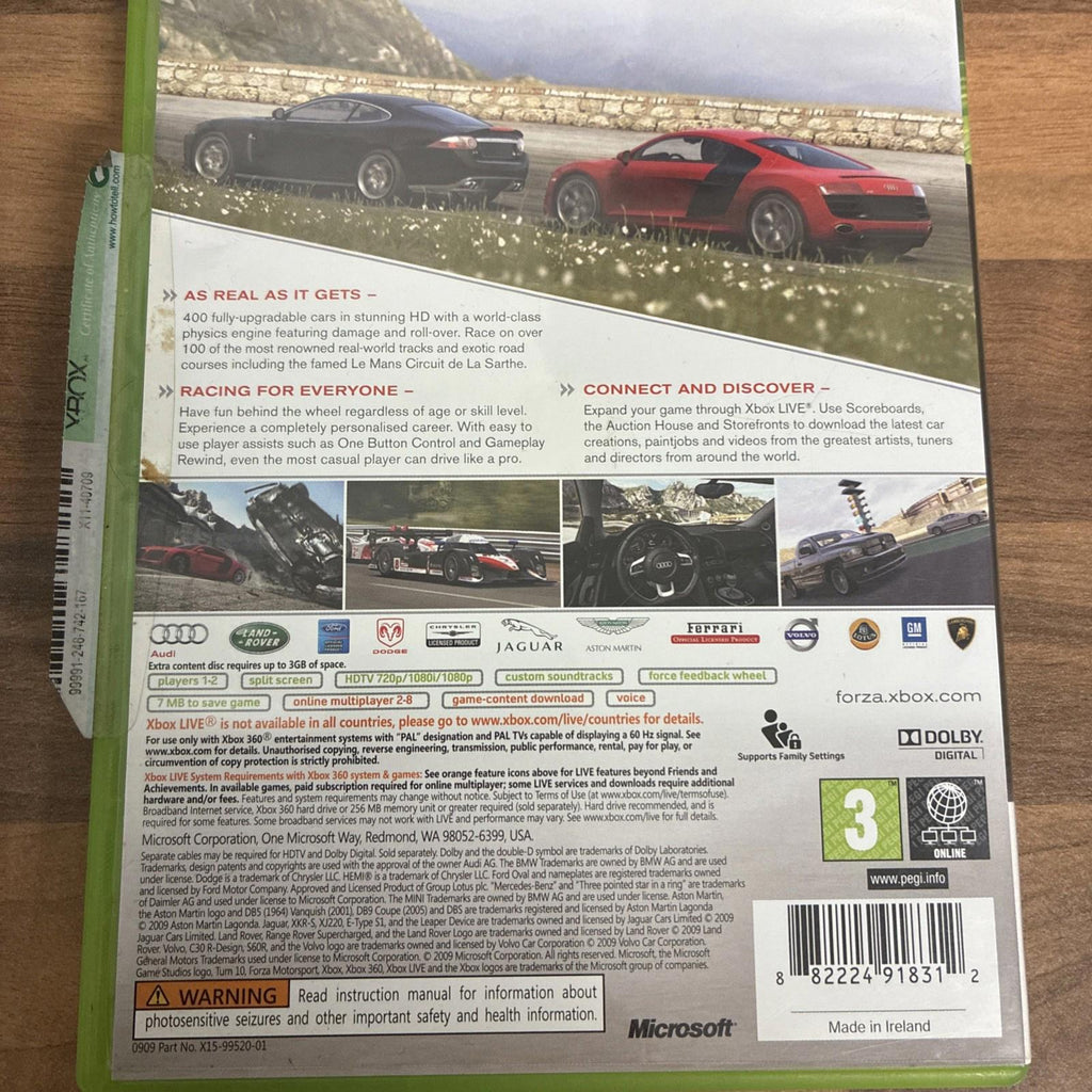 Forza Motorsport 3 (Xbox 360, 2009)