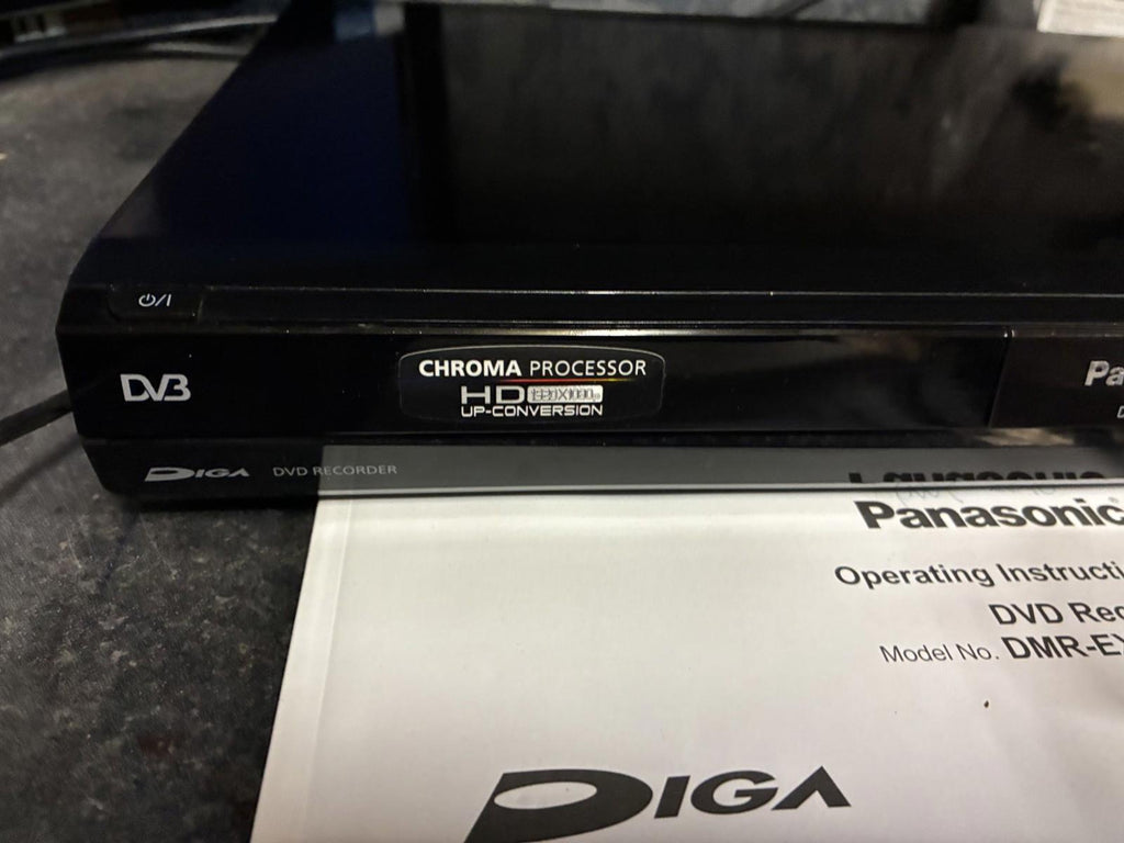 Panasonic DMR-EX773 Freeview DVD Recorder 160GB with Remote Black TESTED