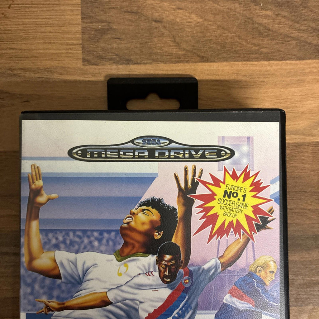 Super Kick Off Sega Mega Drive 1991 Boxed Retro Football Game Manual Untested